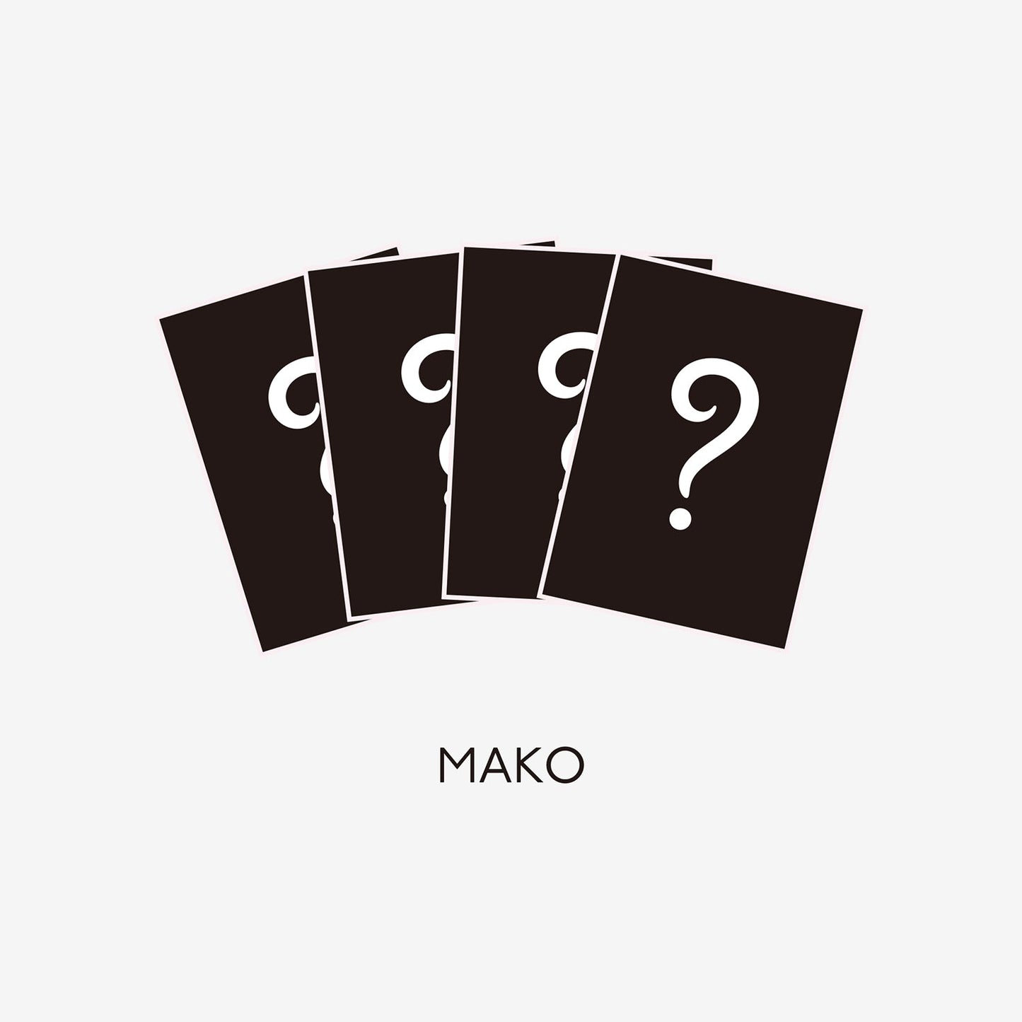 LIVE PHOTO TRADING CARD(4PIECES)- MAKO / NiziU『Live with U 2026 “NEW EvoNUtion”』