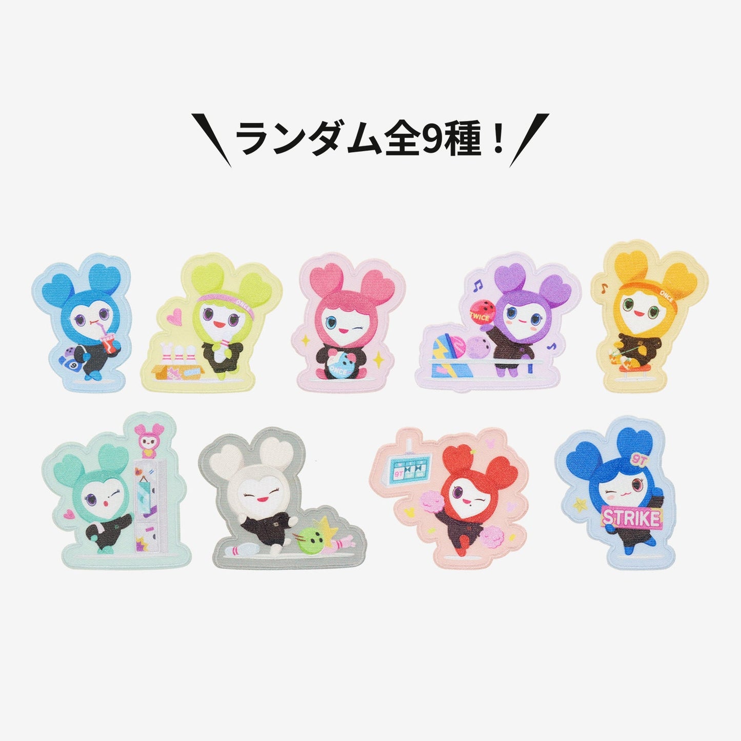 TWICE LOVELYS RANDOM WAPPEN STICKER / TWICE『THIS IS FOR (MUFG STADIUM)』