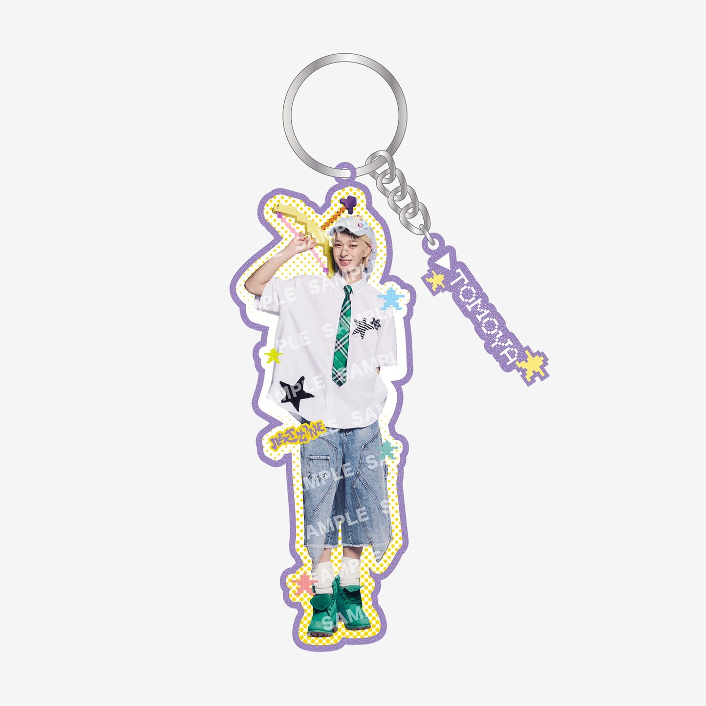 GLITTER ACRYLIC KEY HOLDER - TOMOYA / NEXZ『NEXZ SEASON’S GREETINGS 2026 “Next Zone”』