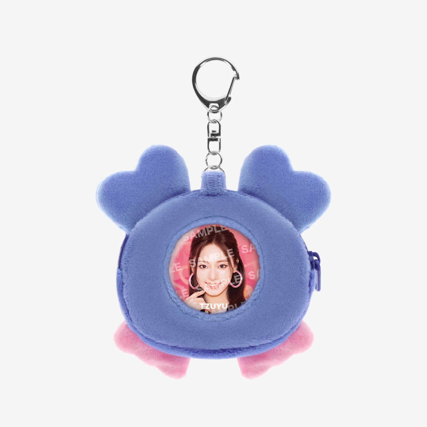 TWICE LOVELYS×SANRIO CHARACTERS PHOTO BADGE POUCH - TZUVELY×LITTLE TWIN STARS(LALA) / TWICE『THIS IS FOR』