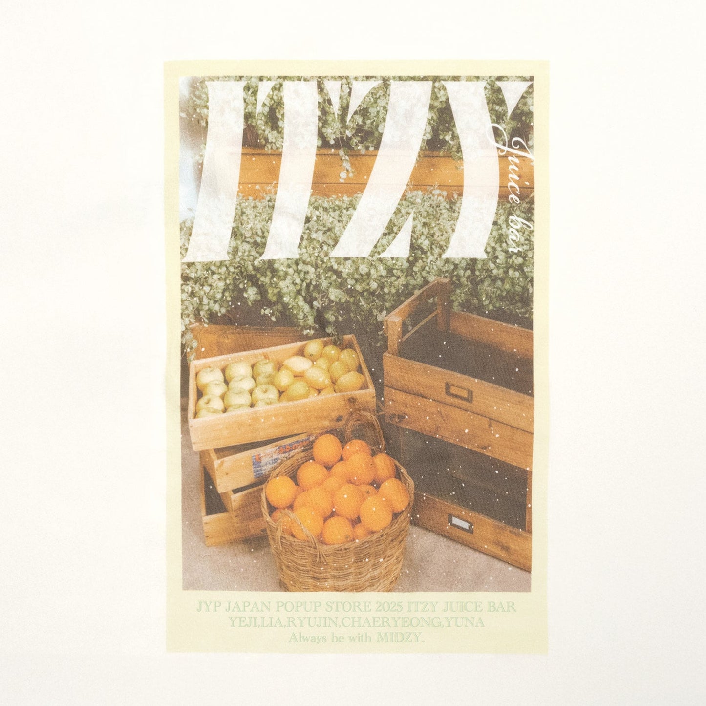 T-SHIRT 【S】 / ITZY『JYP JAPAN POPUP STORE 2025』