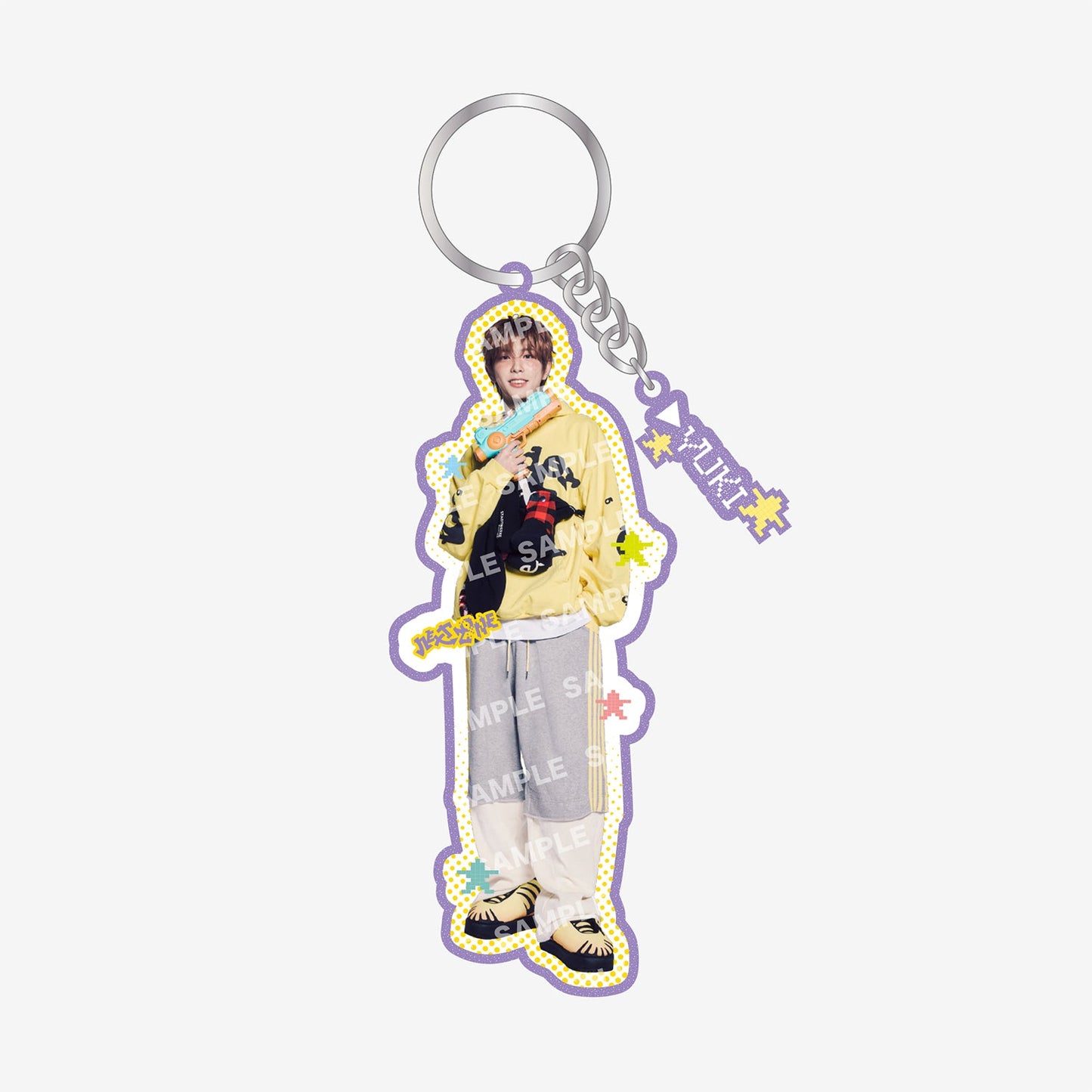 GLITTER ACRYLIC KEY HOLDER - YUKI / NEXZ『NEXZ SEASON’S GREETINGS 2026 “Next Zone”』
