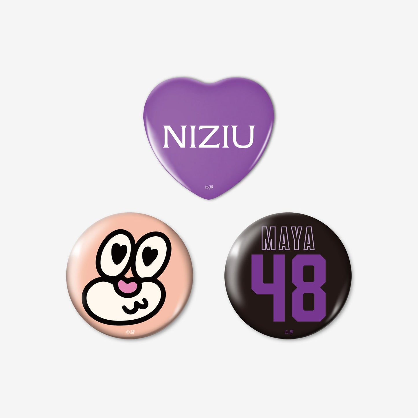 BADGE SET(3PIECES)- MAYA / NiziU『Live with U 2026 “NEW EvoNUtion”』