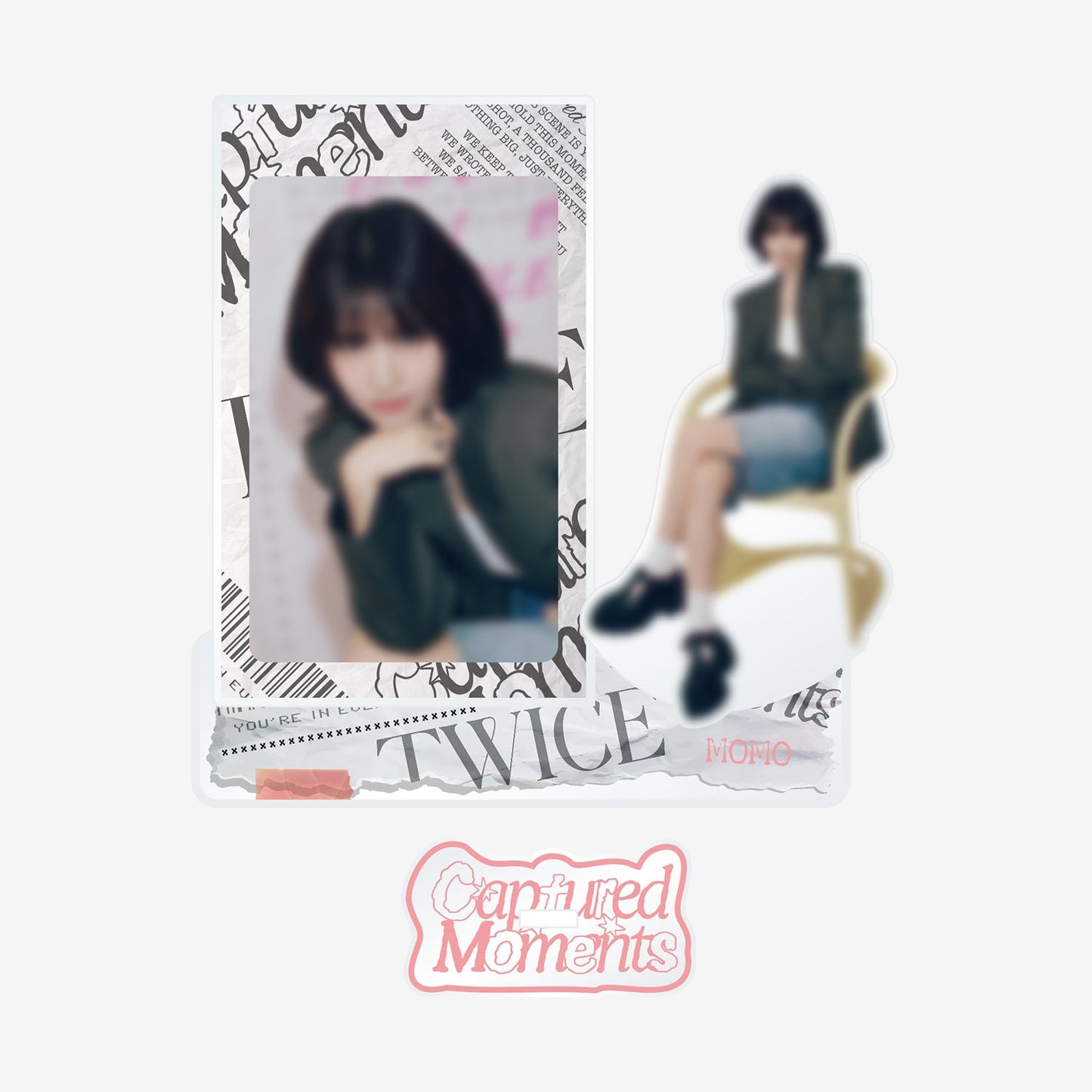 PHOTO CARD STAND - MOMO /『TWICE 2026 JAPAN SEASON’S GREETINGS “CAPTURED MOMENTS”』