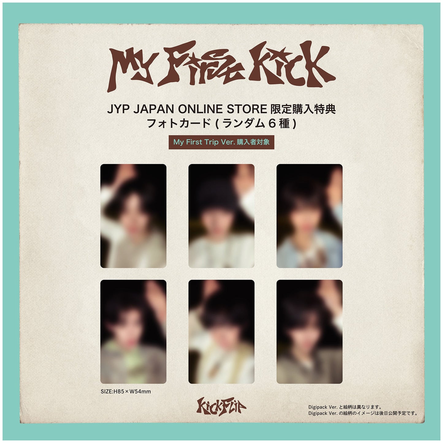 KickFlip The 4th Mini Album "My First Kick" My First Trip Ver.