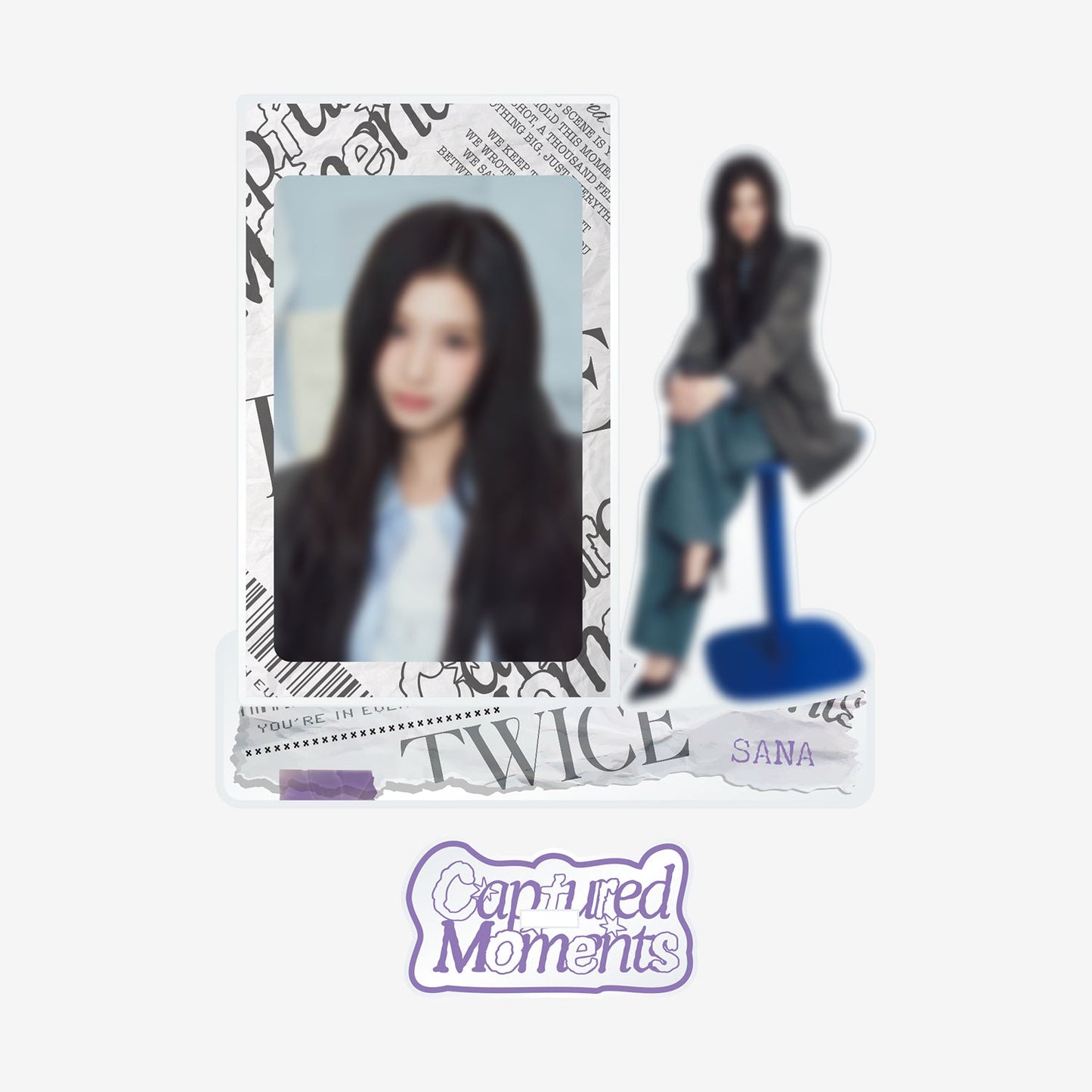 PHOTO CARD STAND - SANA /『TWICE 2026 JAPAN SEASON’S GREETINGS “CAPTURED MOMENTS”』