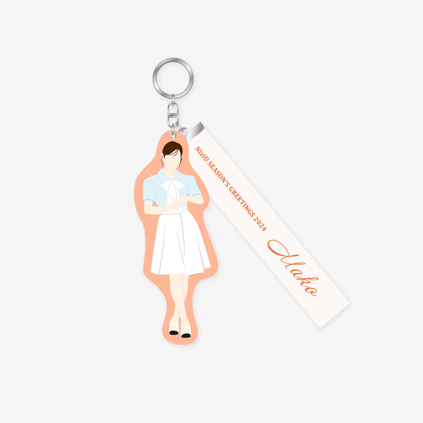EMBROIDERY KEY HOLDER - MAKO /『NiziU SEASON’S GREETINGS 2024 “To.Us”』