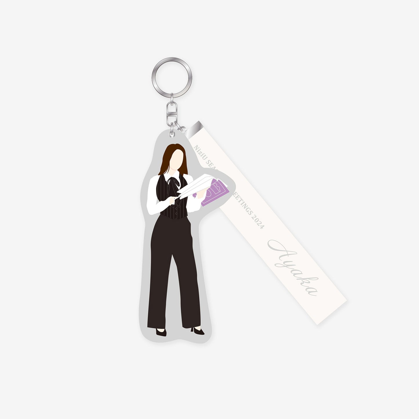 EMBROIDERY KEY HOLDER - AYAKA /『NiziU SEASON’S GREETINGS 2024 “To.Us”』