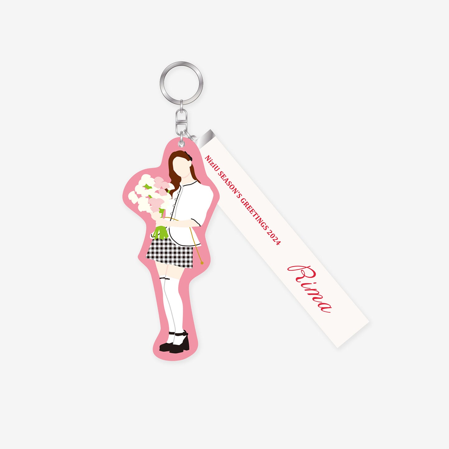 EMBROIDERY KEY HOLDER - RIMA /『NiziU SEASON’S GREETINGS 2024 “To.Us”』