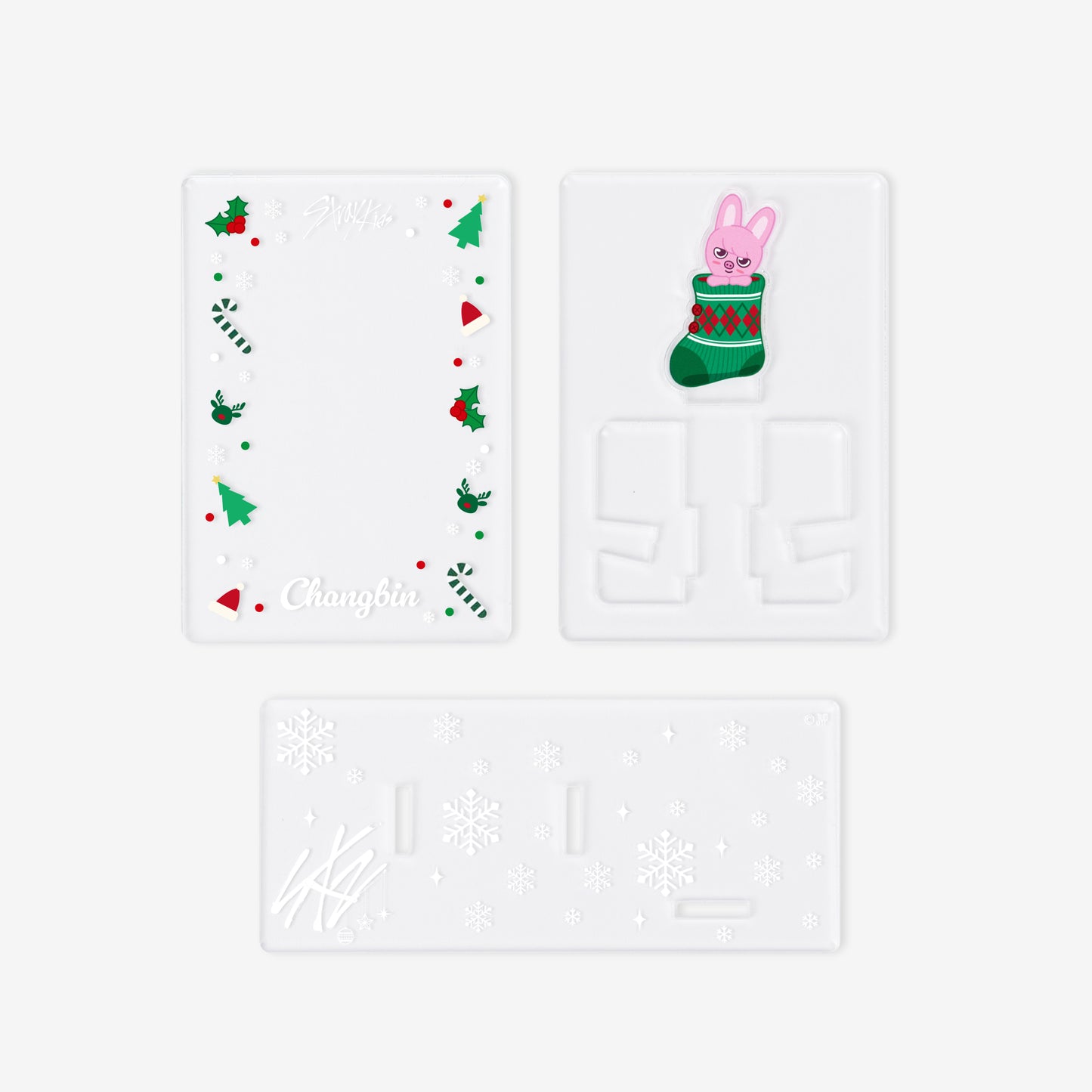 ACRYLIC PHOTO CARD FRAME - DWAEKKI / Stray Kids『Xmas POPUP STORE 2023』