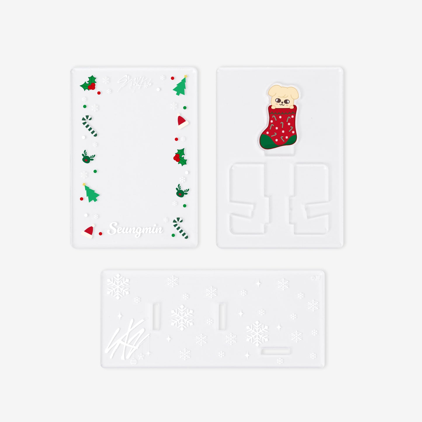 ACRYLIC PHOTO CARD FRAME - PuppyM / Stray Kids『Xmas POPUP STORE 2023』