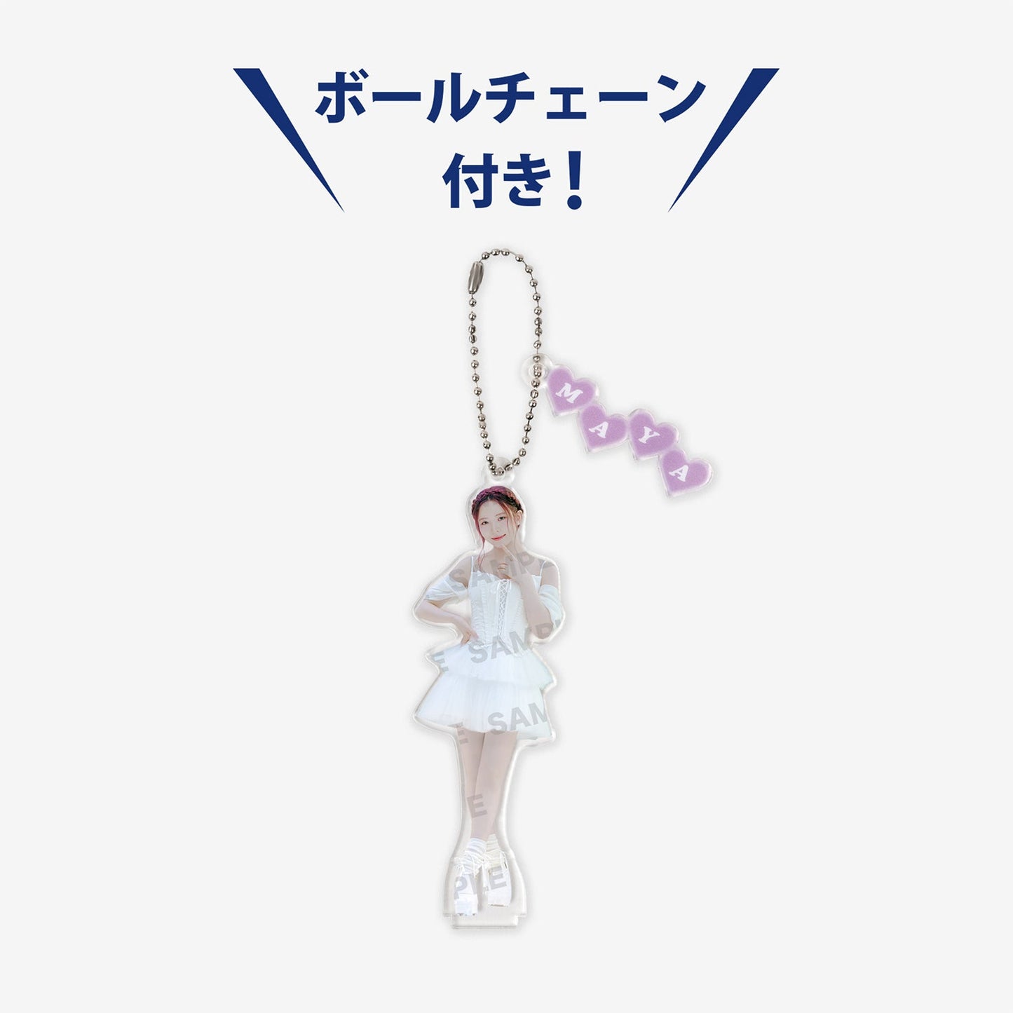 ACRYLIC STAND KEY HOLDER - MAYA /『NiziU Live with U 2024-2025 “AWAKE” OFFICIAL GOODS』