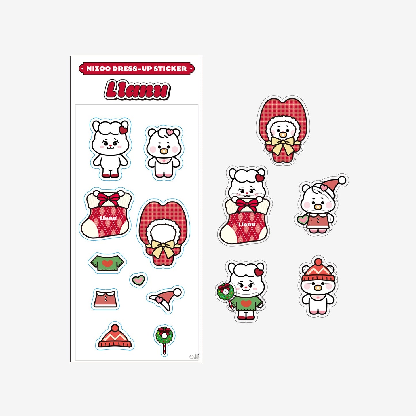 NIZOO DRESS UP STICKER - Llanu /『NiziU Live with U 2024-2025 “AWAKE” OFFICIAL GOODS』