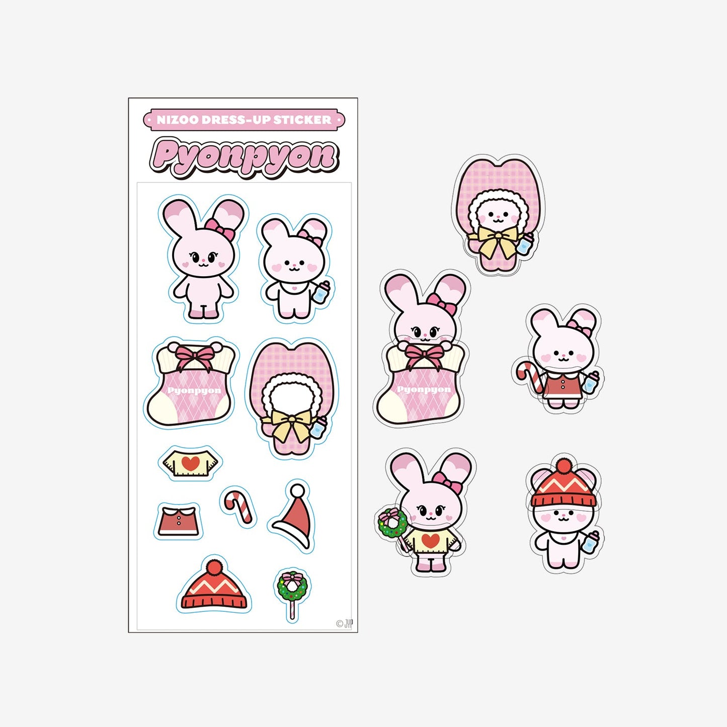 NIZOO DRESS UP STICKER - Pyonpyon /『NiziU Live with U 2024-2025 “AWAKE” OFFICIAL GOODS』