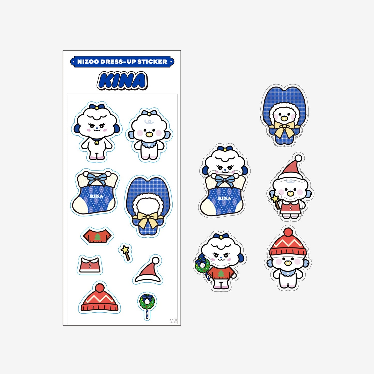 NIZOO DRESS UP STICKER - KINA /『NiziU Live with U 2024-2025 “AWAKE” OFFICIAL GOODS』