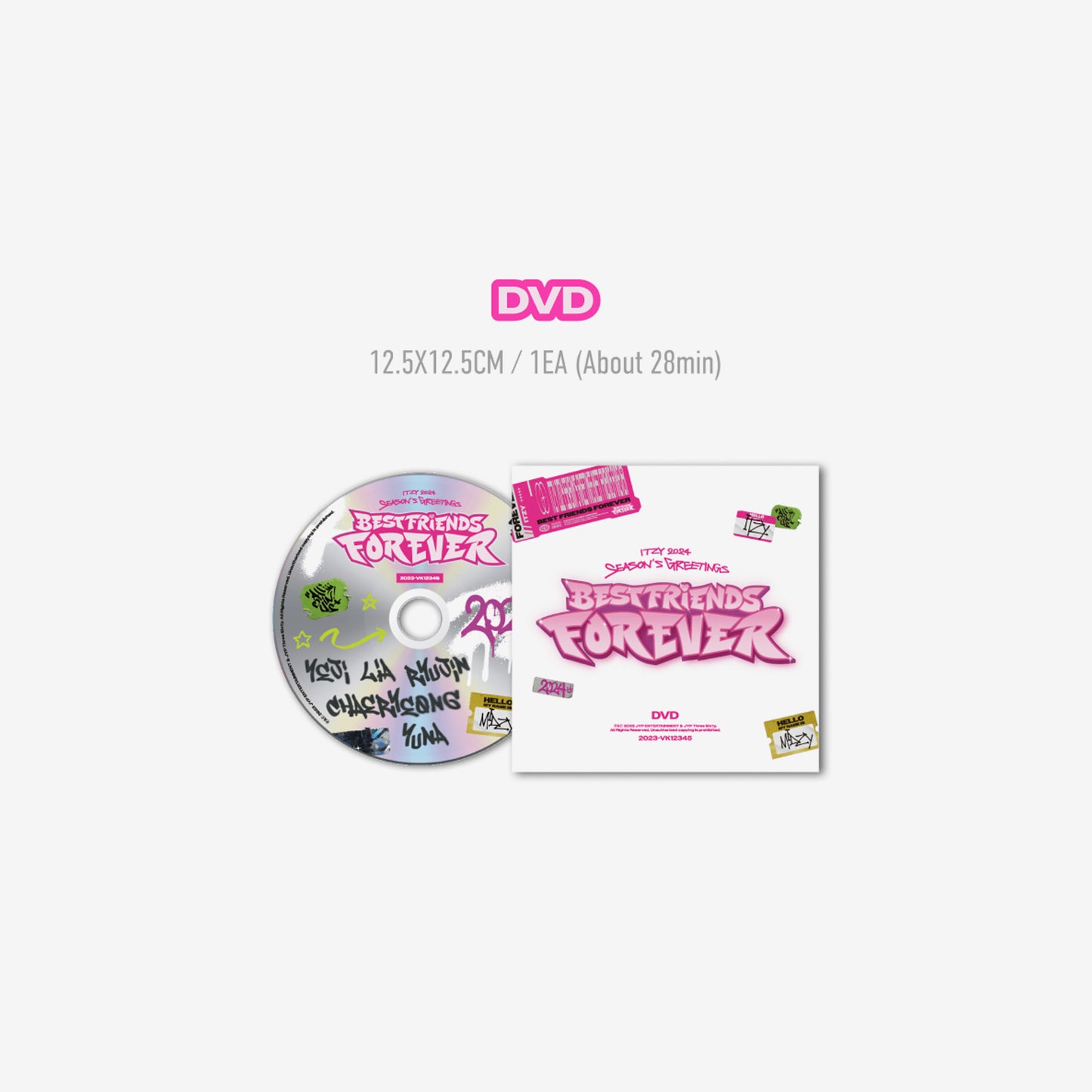 ITZY 2024 SEASON'S GREETINGS BEST FRIENDS FOREVER