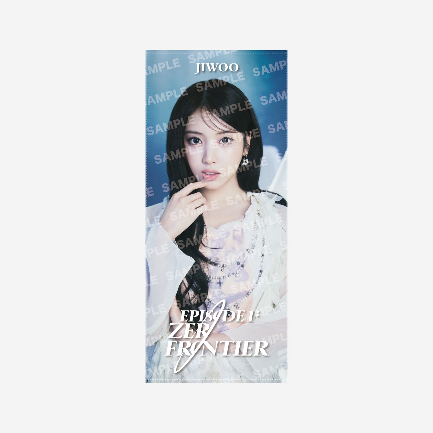 PHOTO FACE TOWEL - JIWOO / NMIXX『1ST WORLD TOUR <EPISODE 1: ZERO FRONTIER> IN JAPAN』