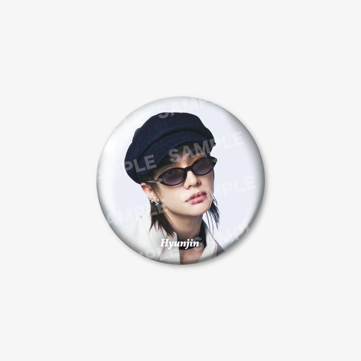 PHOTO BADGE / B - Hyunjin / Stray Kids『World Tour <RUN IT JAPAN>』