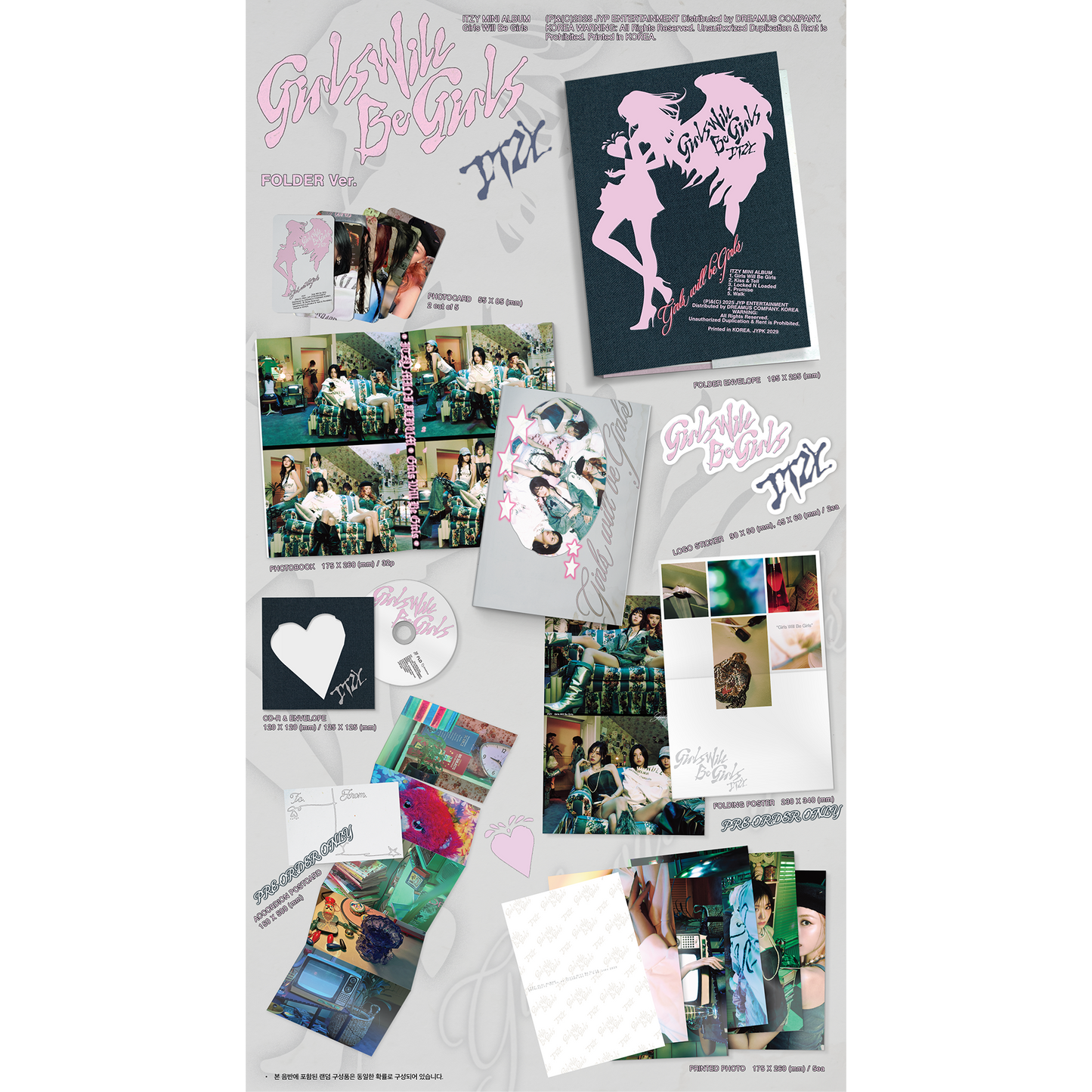 ITZY 10th Mini Album『Girls Will Be Girls』FOLDER Ver.【輸入盤】