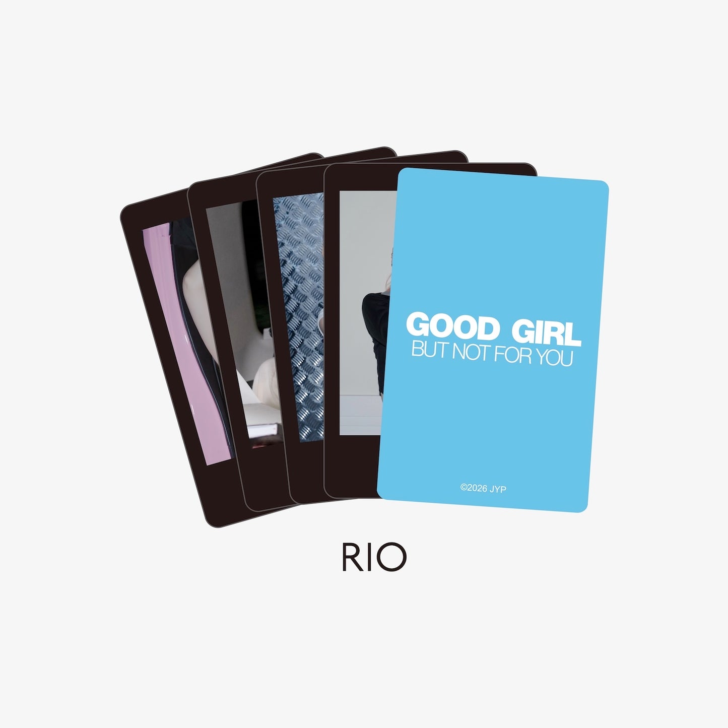 PHOTO CARD SET(4PIECES)- RIO / NiziU『GOOD GIRL BUT NOT FOR YOU』