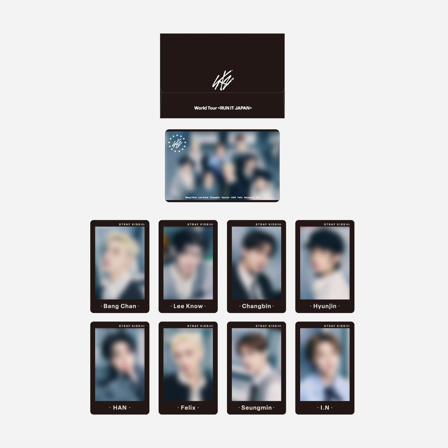 PHOTO CARD SET(9PIECES)【A】/ Stray Kids『World Tour <RUN IT JAPAN>』