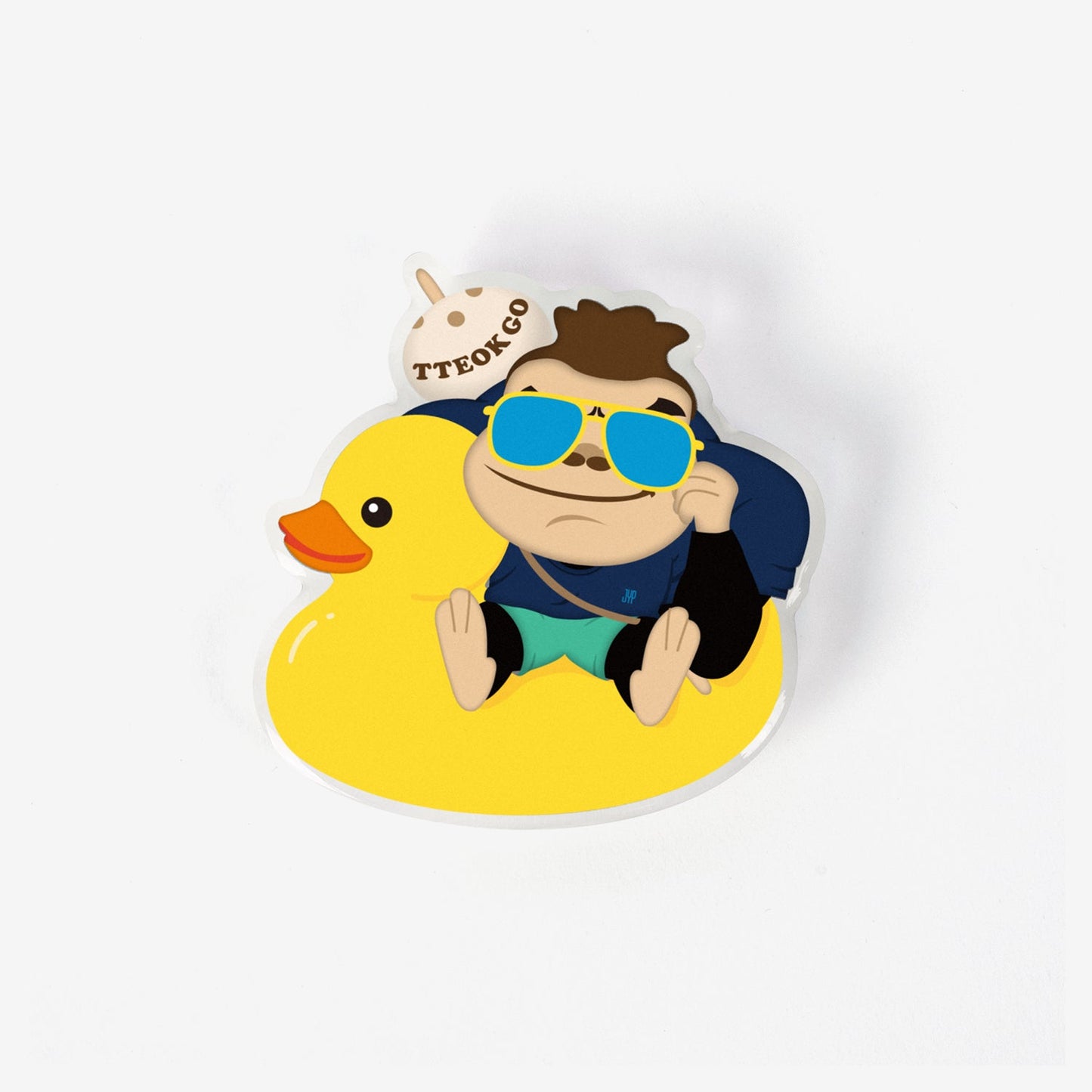 ACRYLIC SMARTPHONE GRIP - TTEOK GO /『JYP JAPAN POPUP STORE 2025』