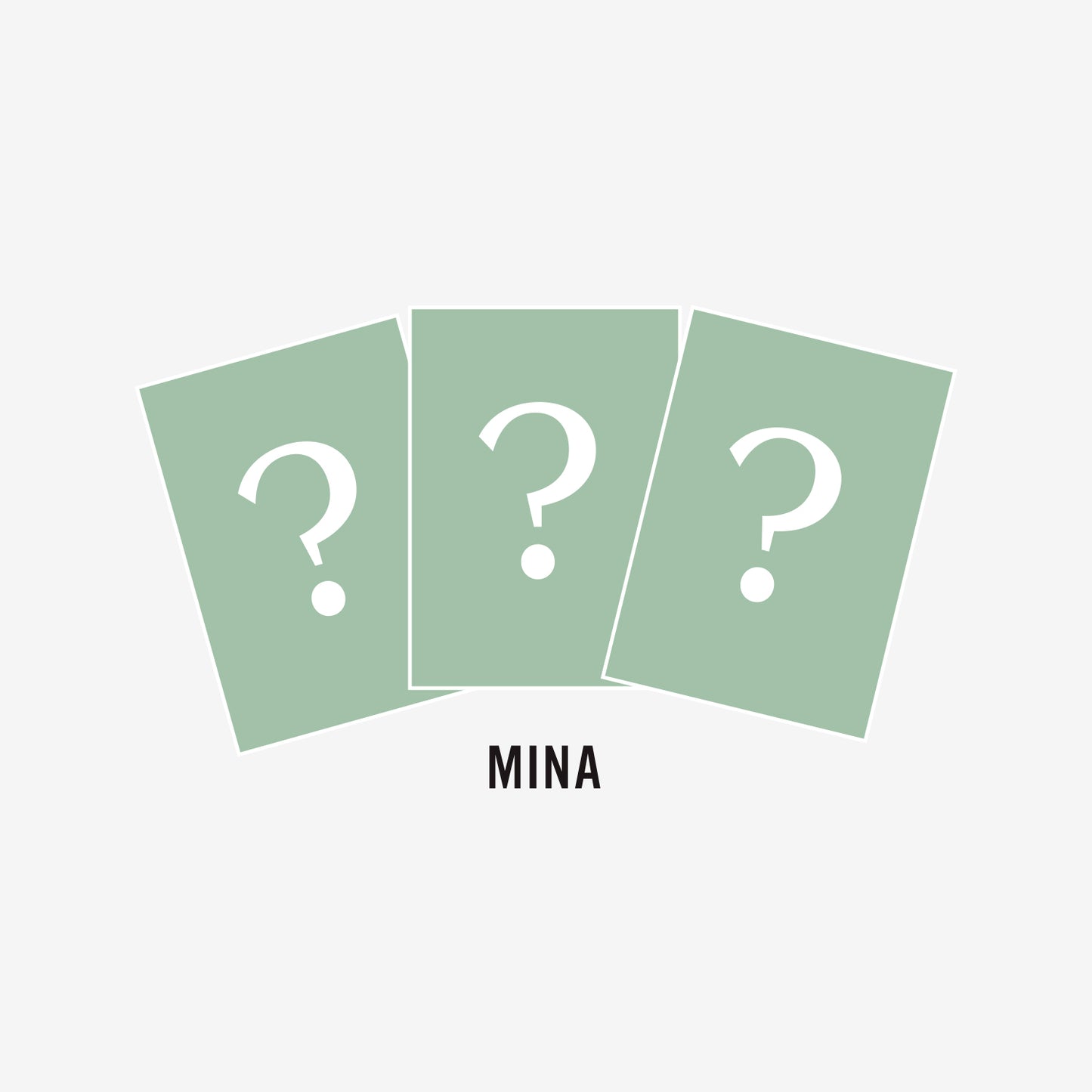 LIVE PHOTO TRADING CARD(3PIECES) - MINA / MISAMO『HAUTE COUTURE』
