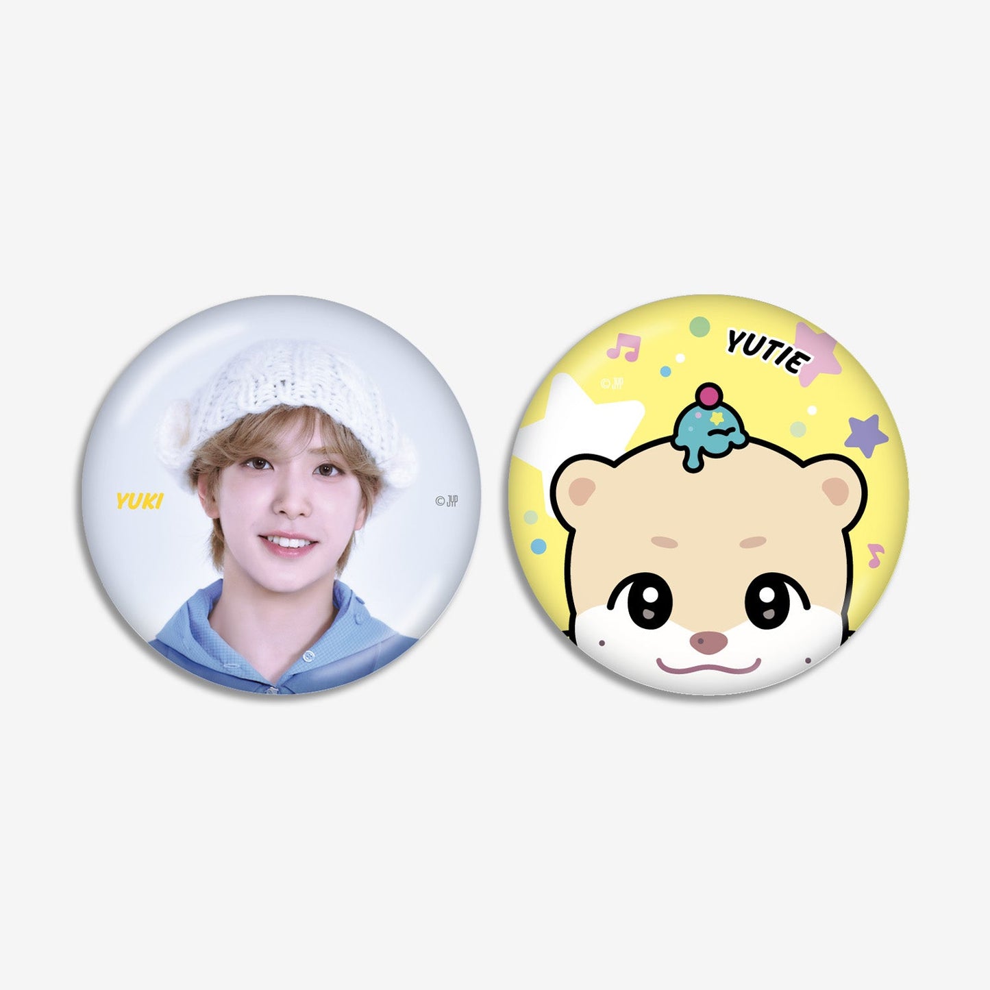 PHOTO BADGE SET - YUKI / NEXZ『Japan debut 1st Anniversary POPUP STORE “1st SCOOP”』