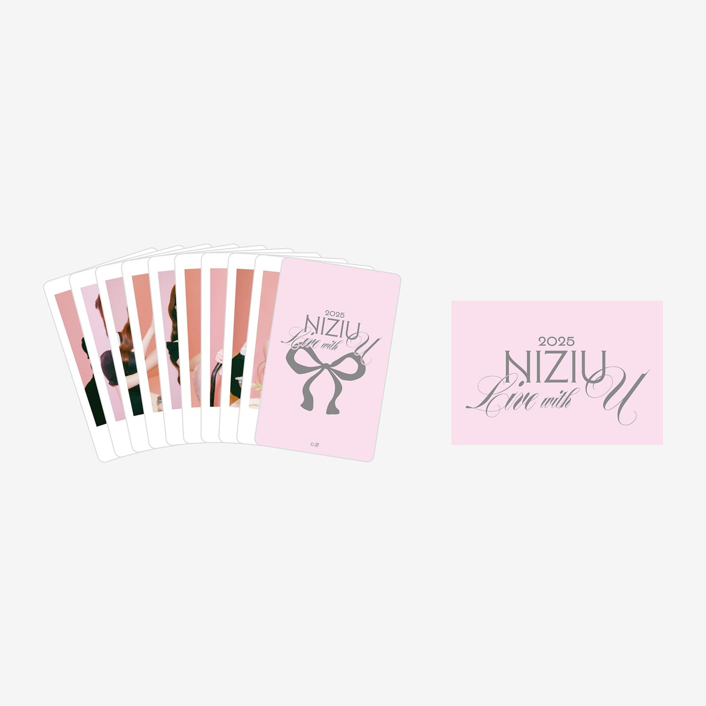 PHOTO CARD SET(9PIECES)/ NiziU『Live with U 2025 “NEW EMOTION : Face To Face”』