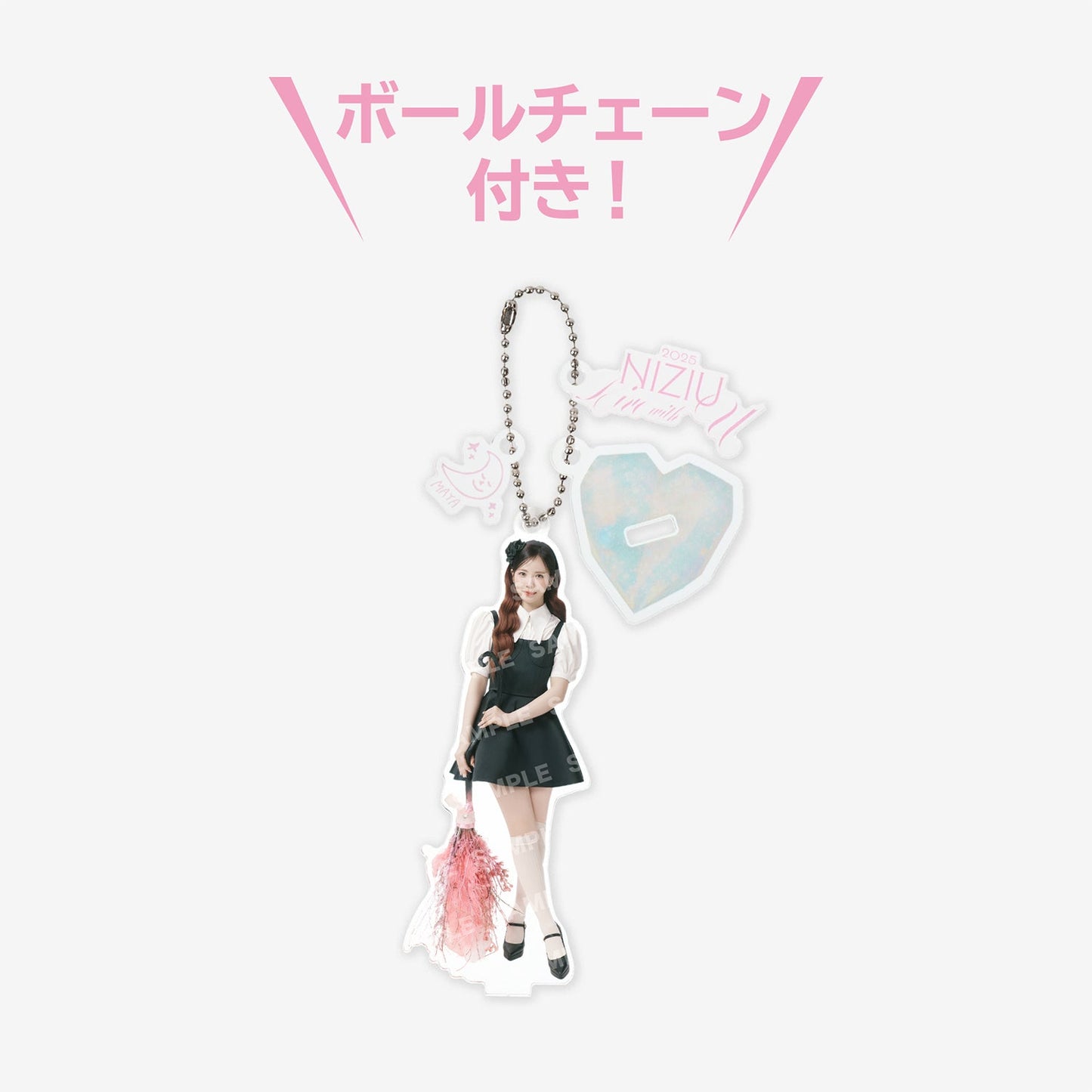 ACRYLIC STAND KEY HOLDER - MAYA / NiziU『Live with U 2025 “NEW EMOTION : Face To Face”』