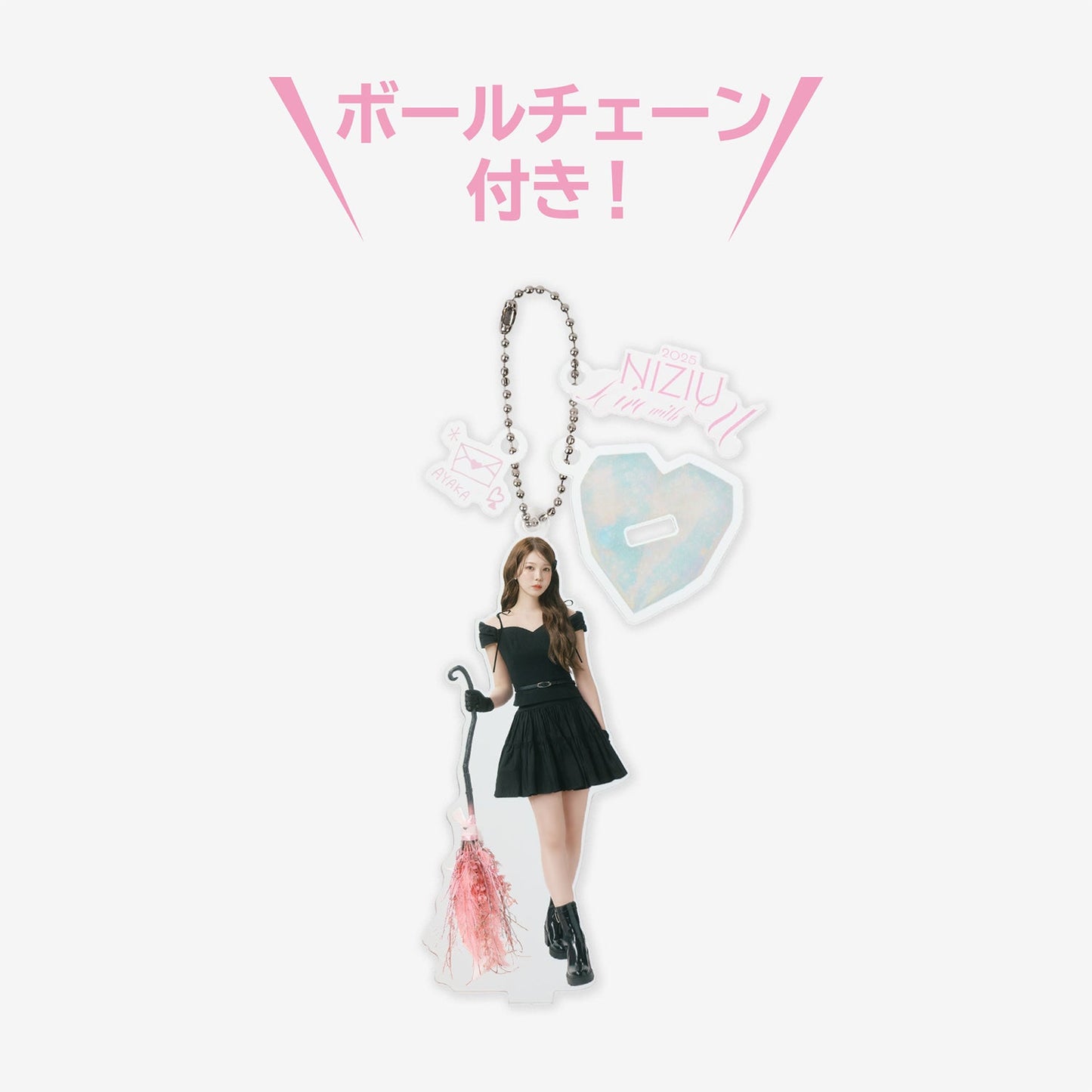 ACRYLIC STAND KEY HOLDER - AYAKA / NiziU『Live with U 2025 “NEW EMOTION : Face To Face”』