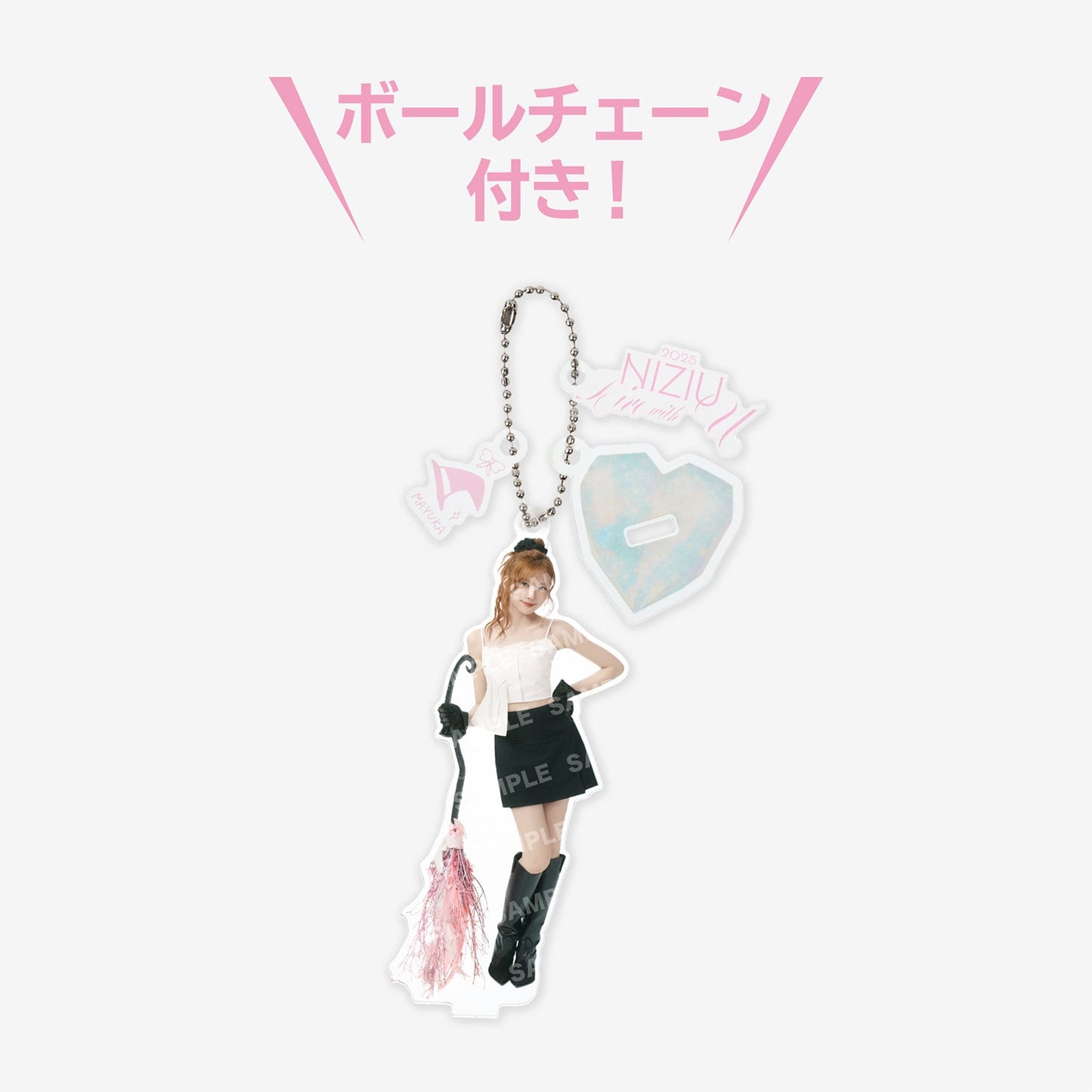 ACRYLIC STAND KEY HOLDER - MAYUKA / NiziU『Live with U 2025 “NEW EMOTION : Face To Face”』