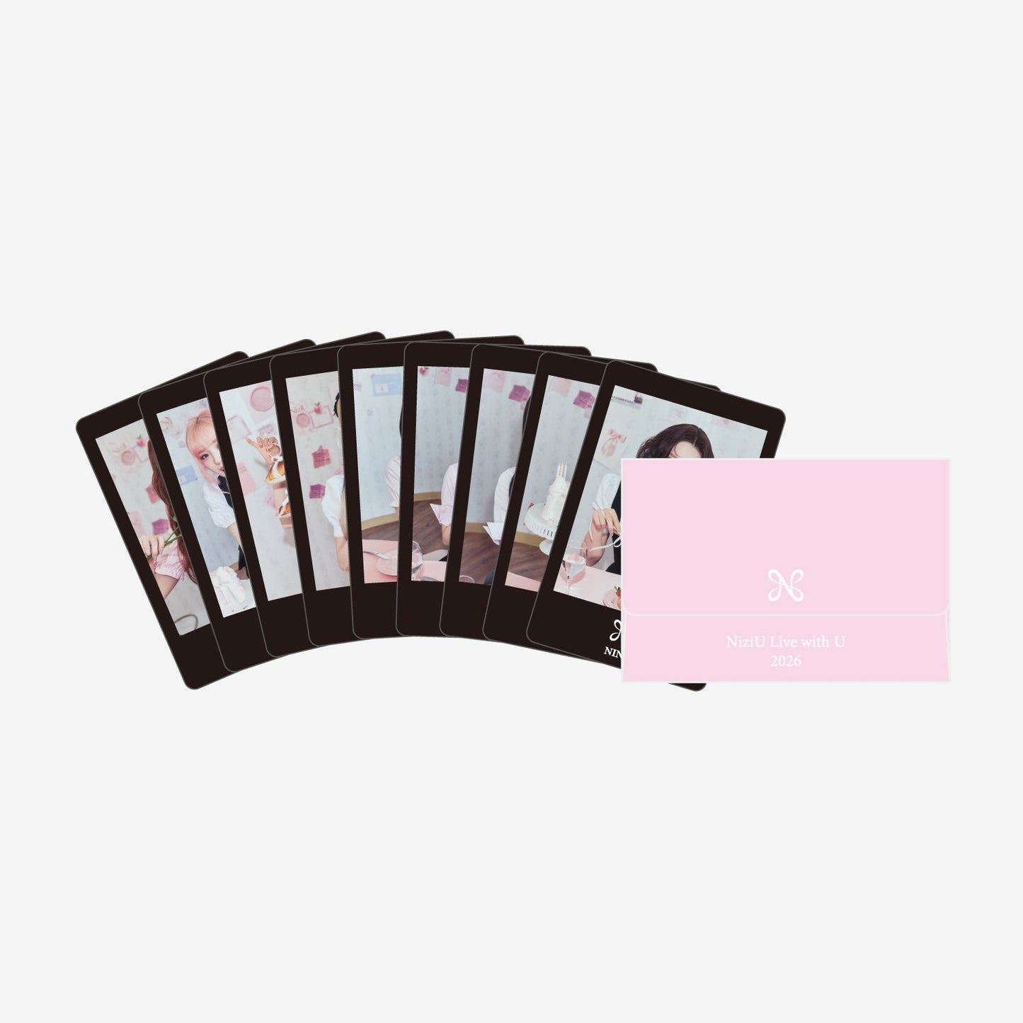 PHOTO CARD SET【A】(9PIECES)/ NiziU『Live with U 2026 “NiziU : THE CINEMA” 』