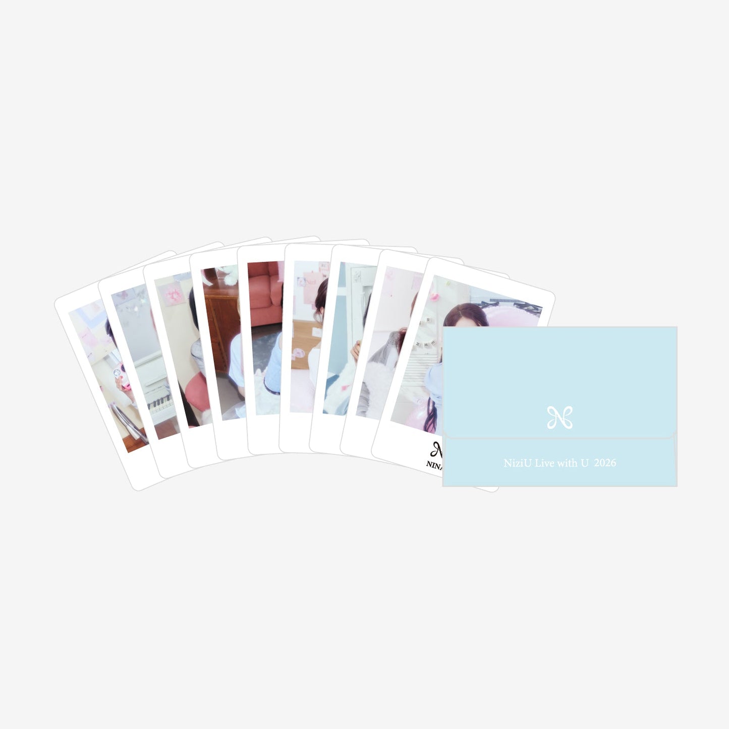 PHOTO CARD SET【B】(9PIECES)/ NiziU『Live with U 2026 “NiziU : THE CINEMA” 』