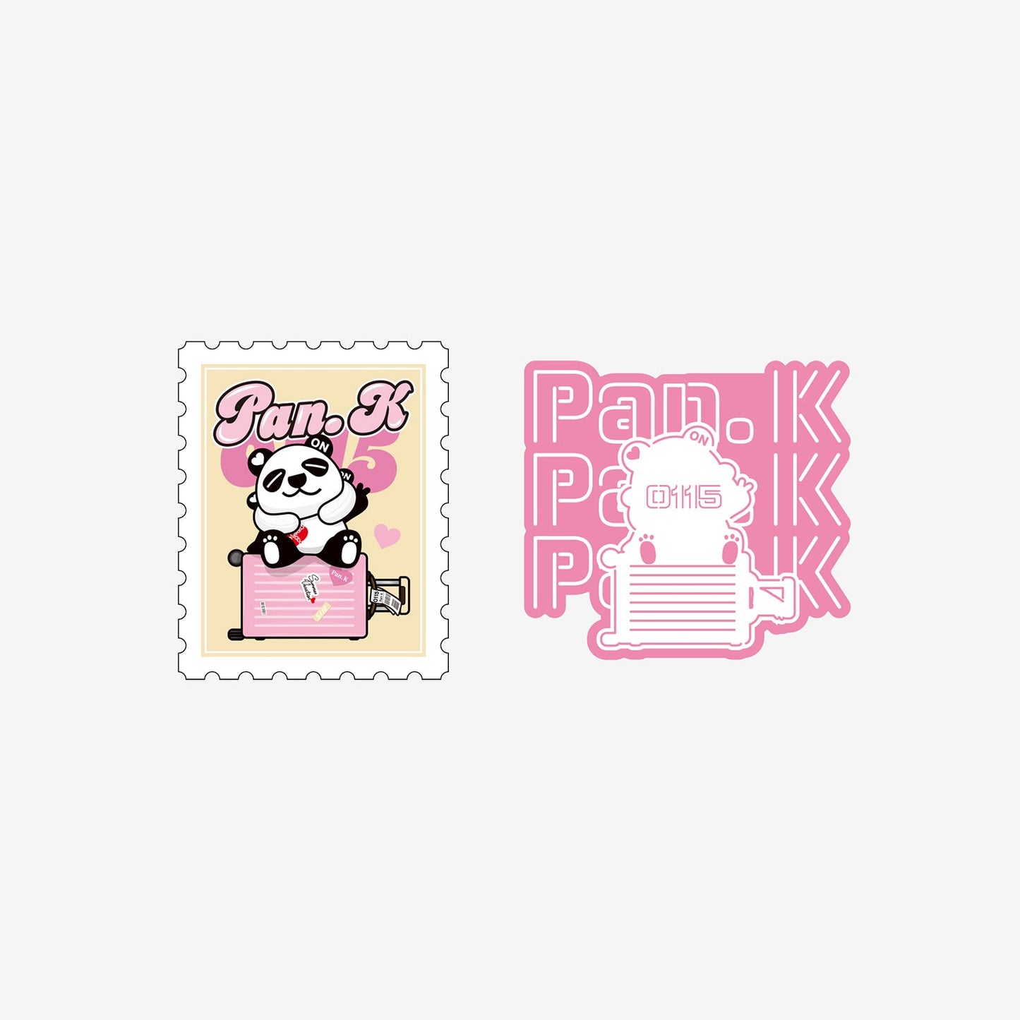 STICKER SET - Pan. K / Jun. K (From 2PM)『JYP JAPAN POPUP STORE 2025』