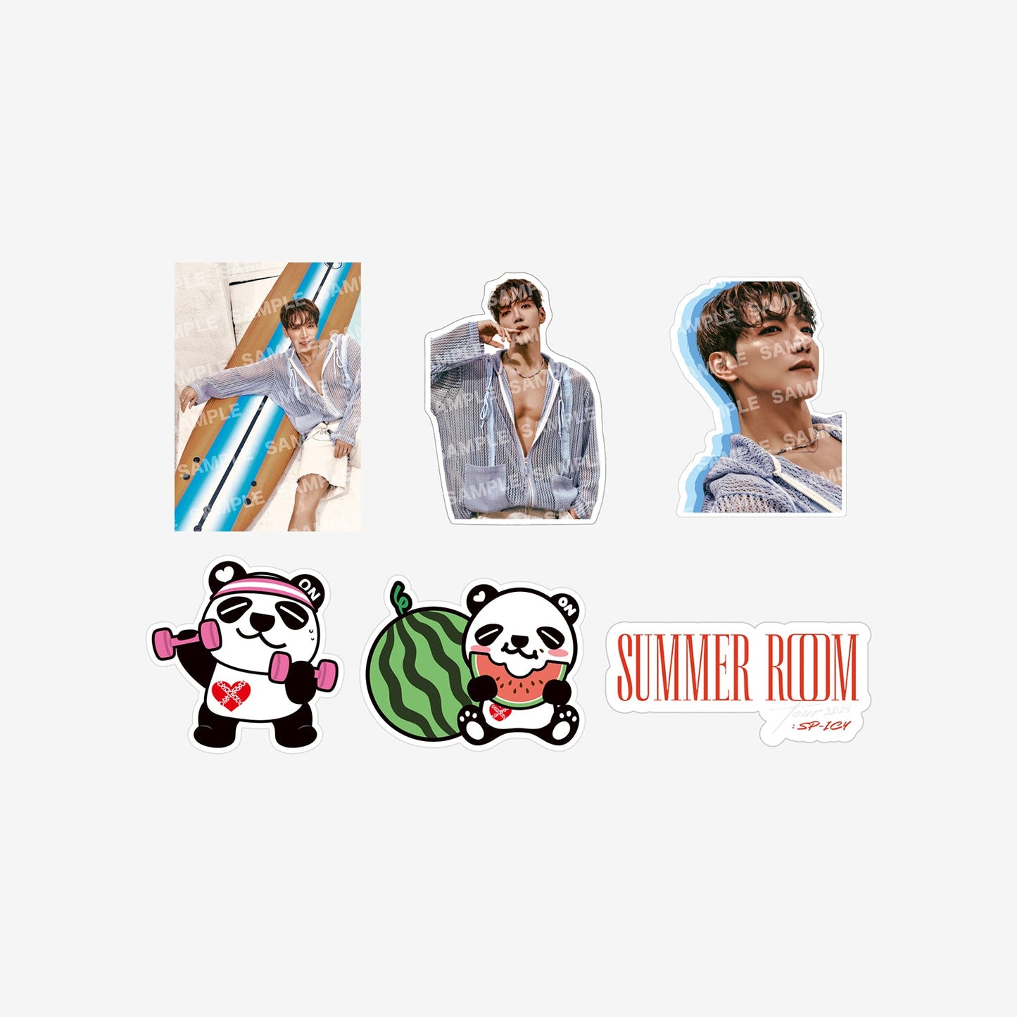 STICKER SET / Jun. K (From 2PM)『SUMMER ROOM TOUR : SP-ICY』