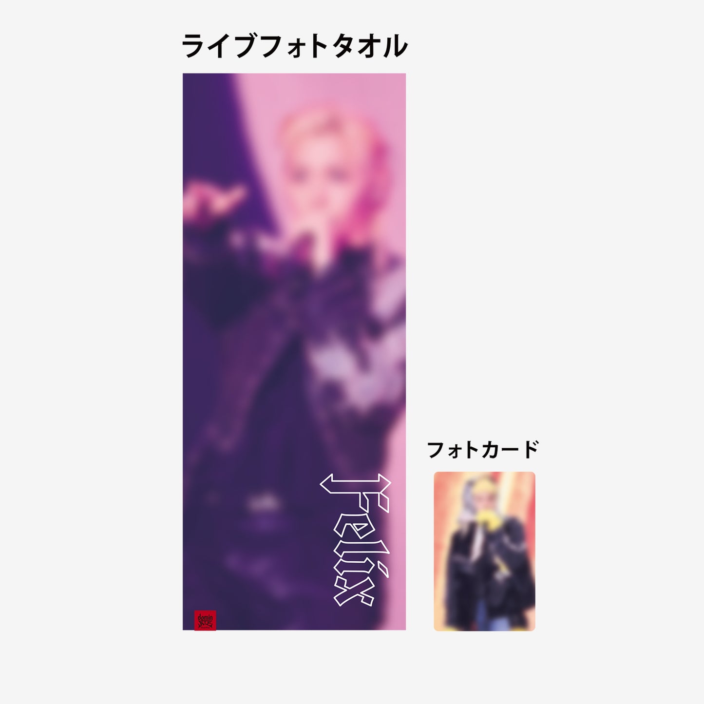 LIVE PHOTO TOWEL【Felix】/ Stray Kids『Stray Kids World Tour <dominATE JAPAN>』