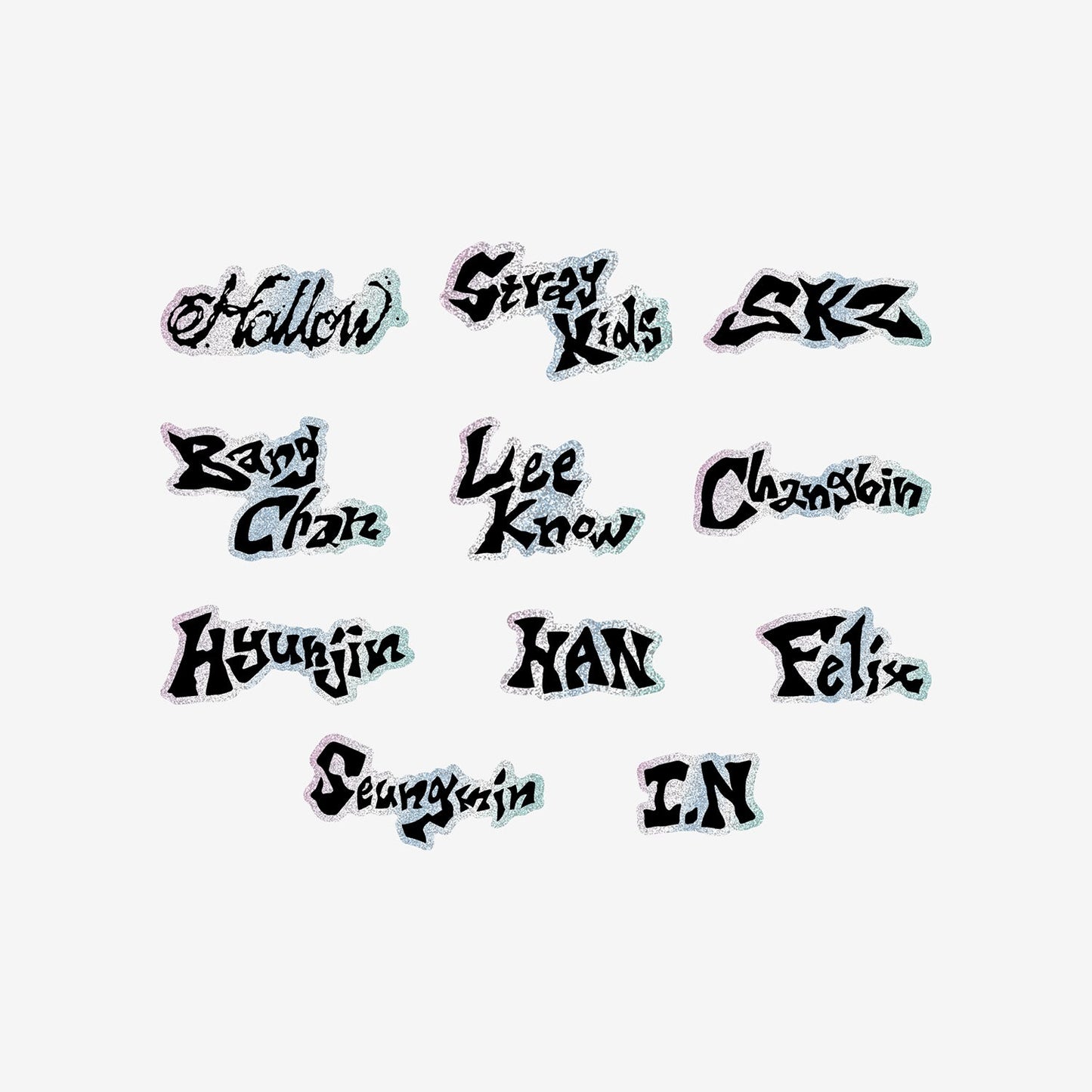 HOLOGRAM STICKER SET(11PIECES)/ Stray Kids『Hollow』
