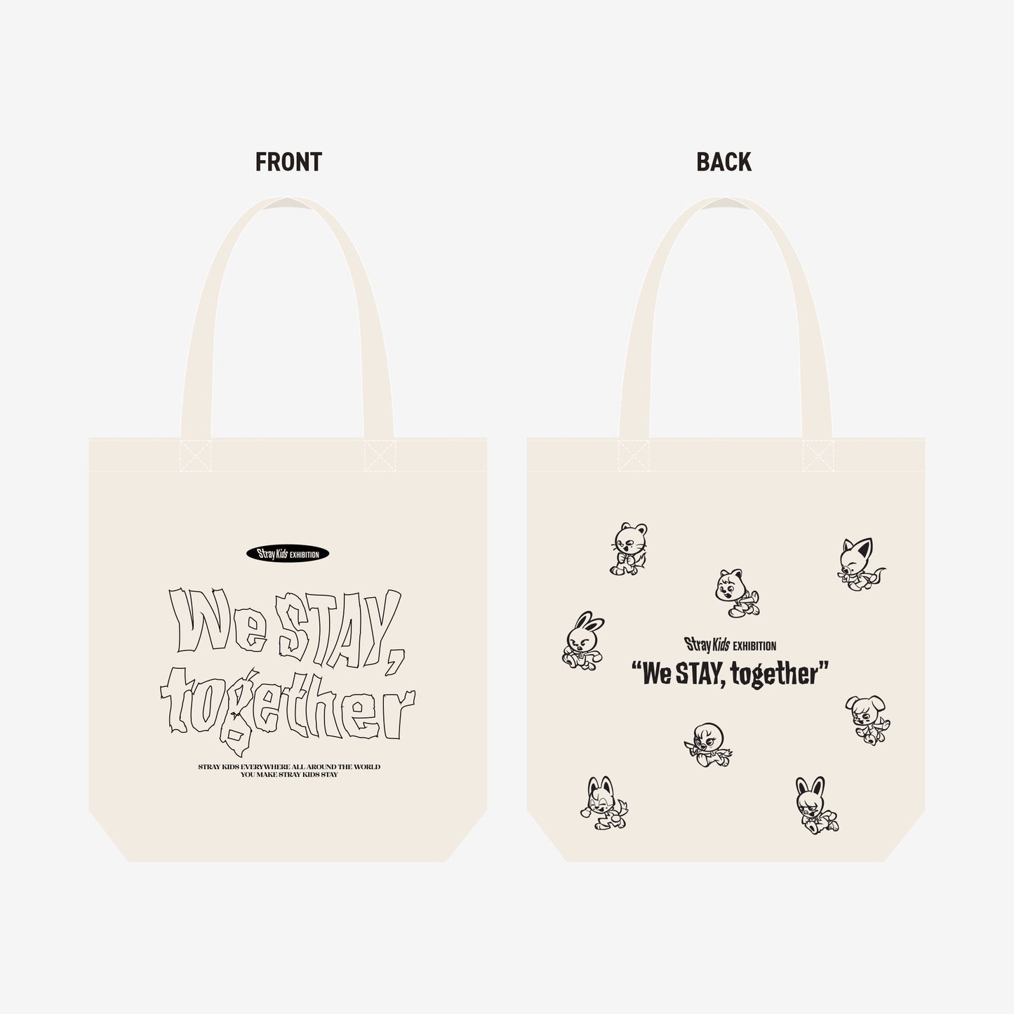 TOTE BAG【KINARI】/ Stray Kids『EXHIBITION “We STAY, together”』