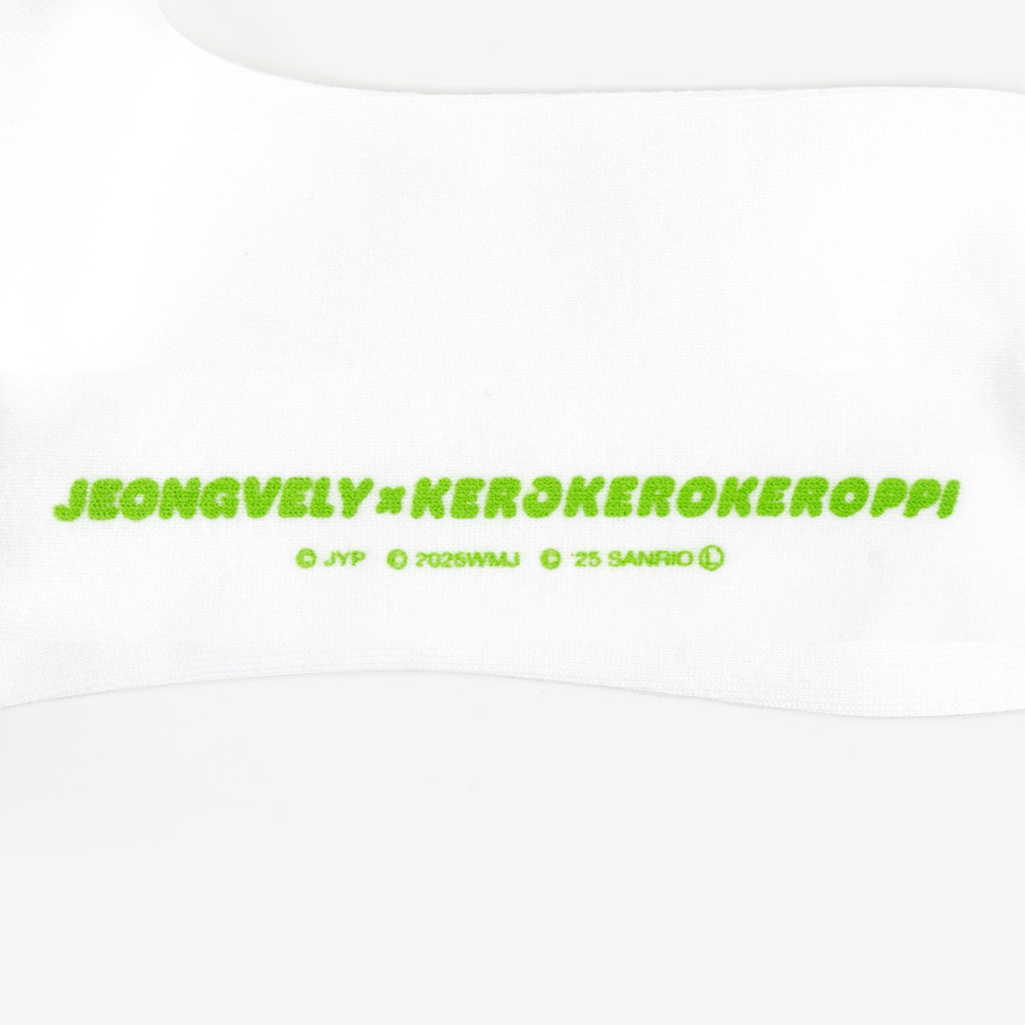 SOCKS - JEONGVELY×KEROKEROKEROPPI【23-25cm】/ TWICE LOVELYS×SANRIO CHARACTERS