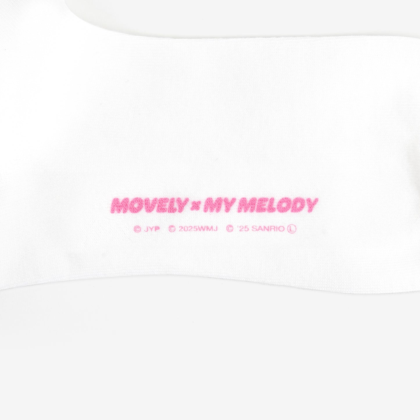 SOCKS - MOVELY×MY MELODY【25-27cm】/ TWICE LOVELYS×SANRIO CHARACTERS