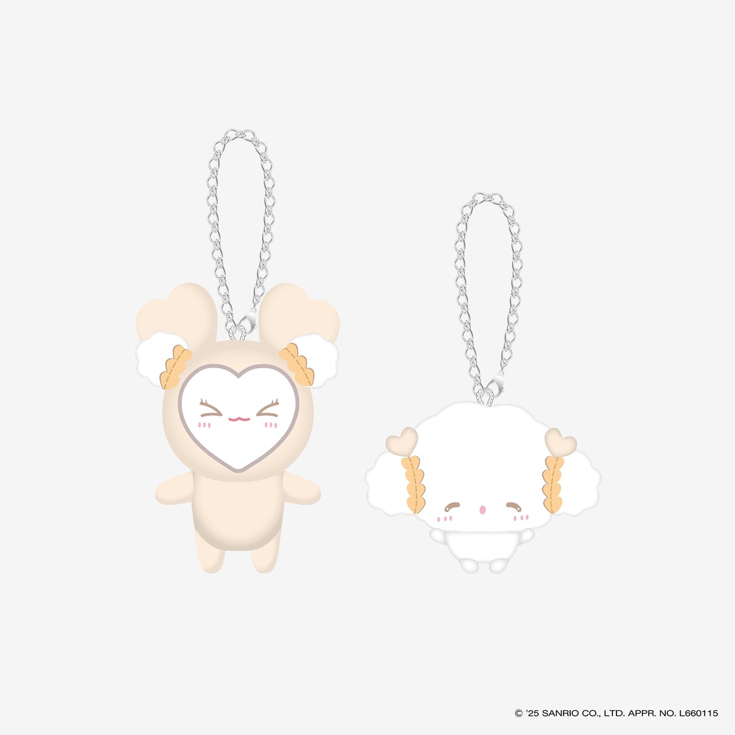 BAG CHARM SET - DAVELY×COGIMYUN / TWICE LOVELYS×SANRIO CHARACTERS