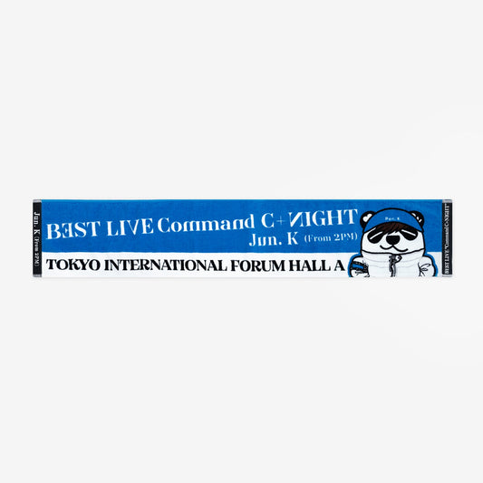 MUFFLER TOWEL【TOKYO】/ Jun. K (From 2PM)『BEST LIVE “Command C+NIGHT”』