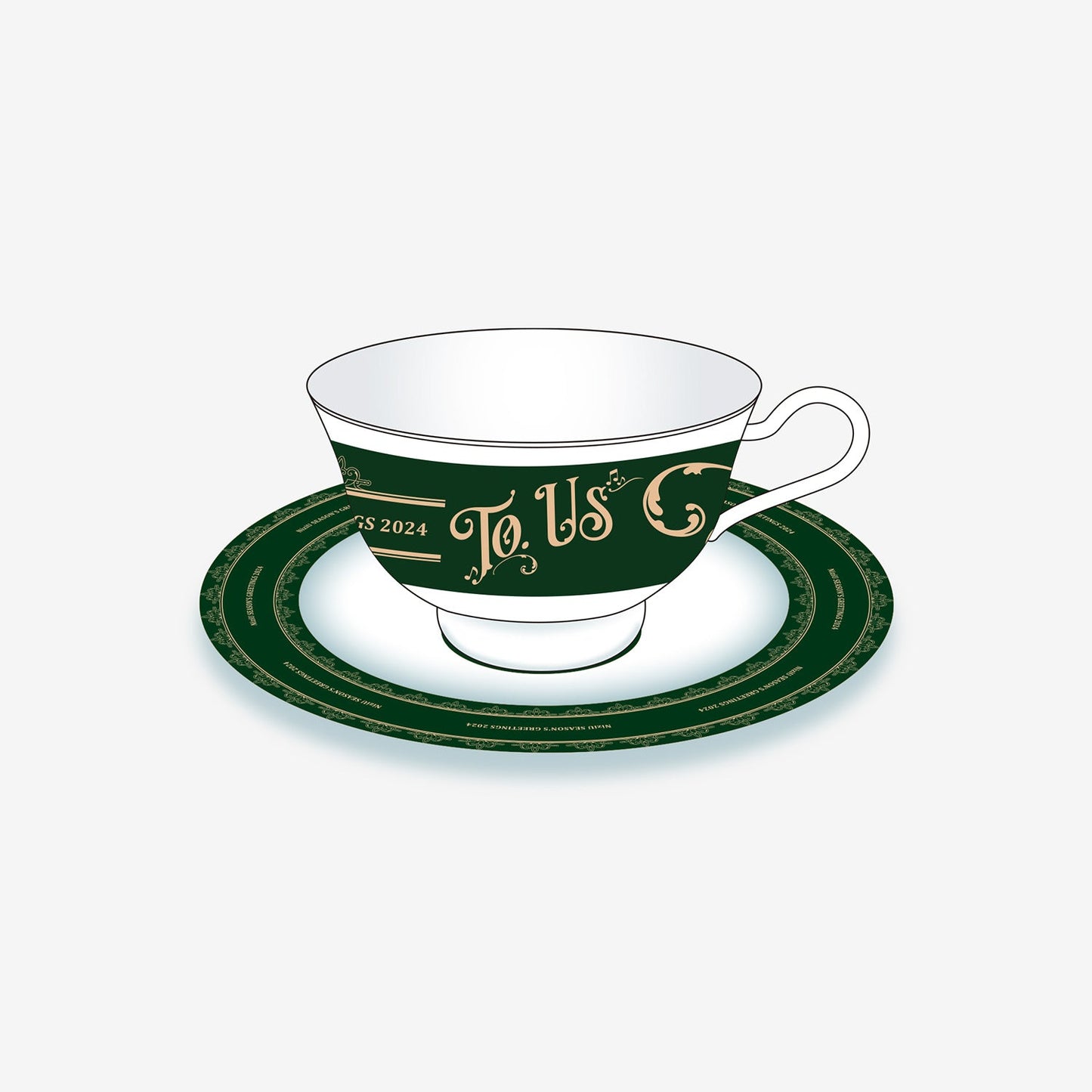 CUP & SAUCER /『NiziU SEASON’S GREETINGS 2024 “To.Us”』