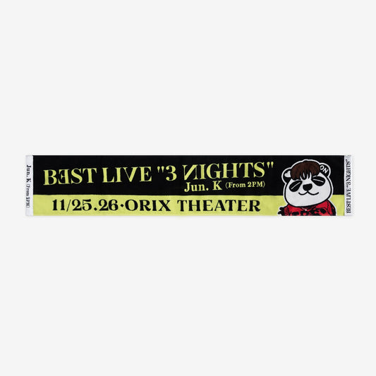 MUFFLER TOWEL【OSAKA】/ Jun. K (From 2PM)『BEST LIVE “3 NIGHTS”』