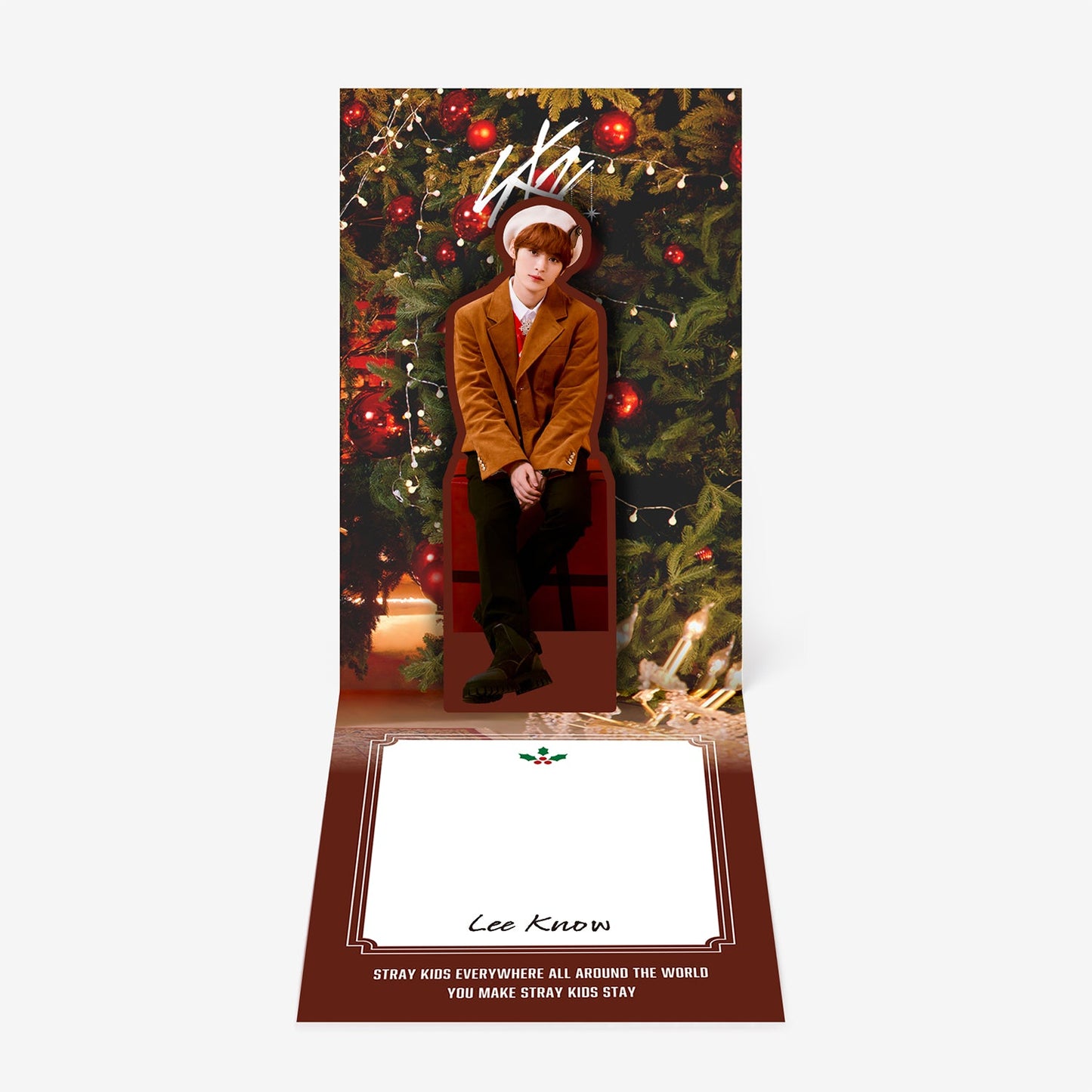 POPUP POST CARD - Lee Know / Stray Kids『Xmas POPUP STORE 2023』