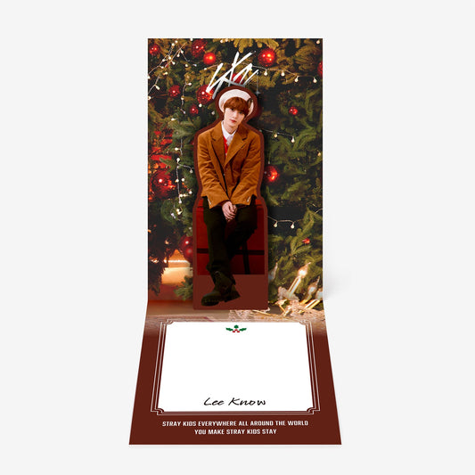 POPUP POST CARD - Lee Know / Stray Kids『Xmas POPUP STORE 2023』