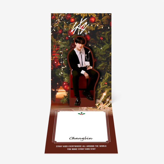 POPUP POST CARD - Changbin / Stray Kids『Xmas POPUP STORE 2023』