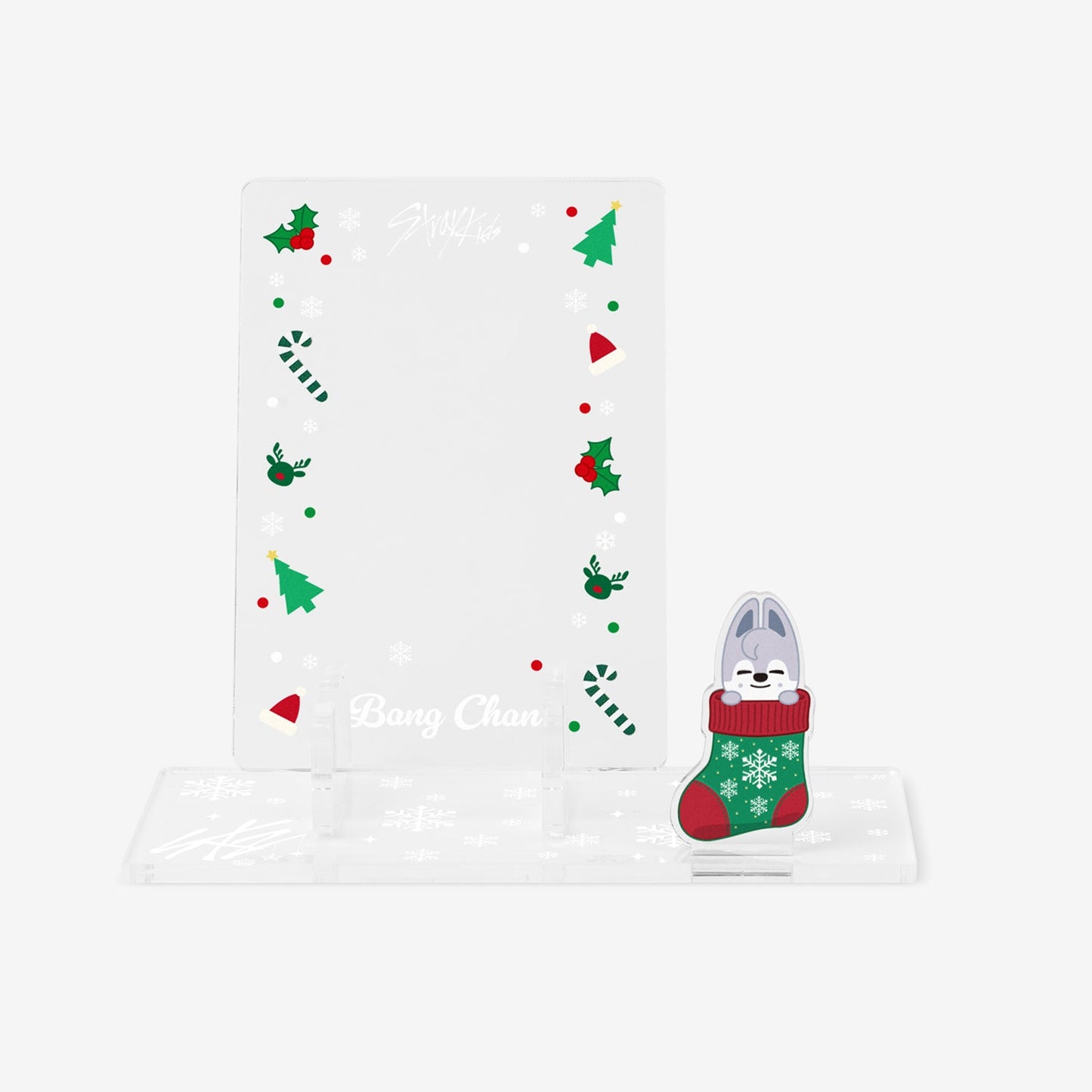 ACRYLIC PHOTO CARD FRAME - Wolf Chan / Stray Kids『Xmas POPUP STORE 2023』