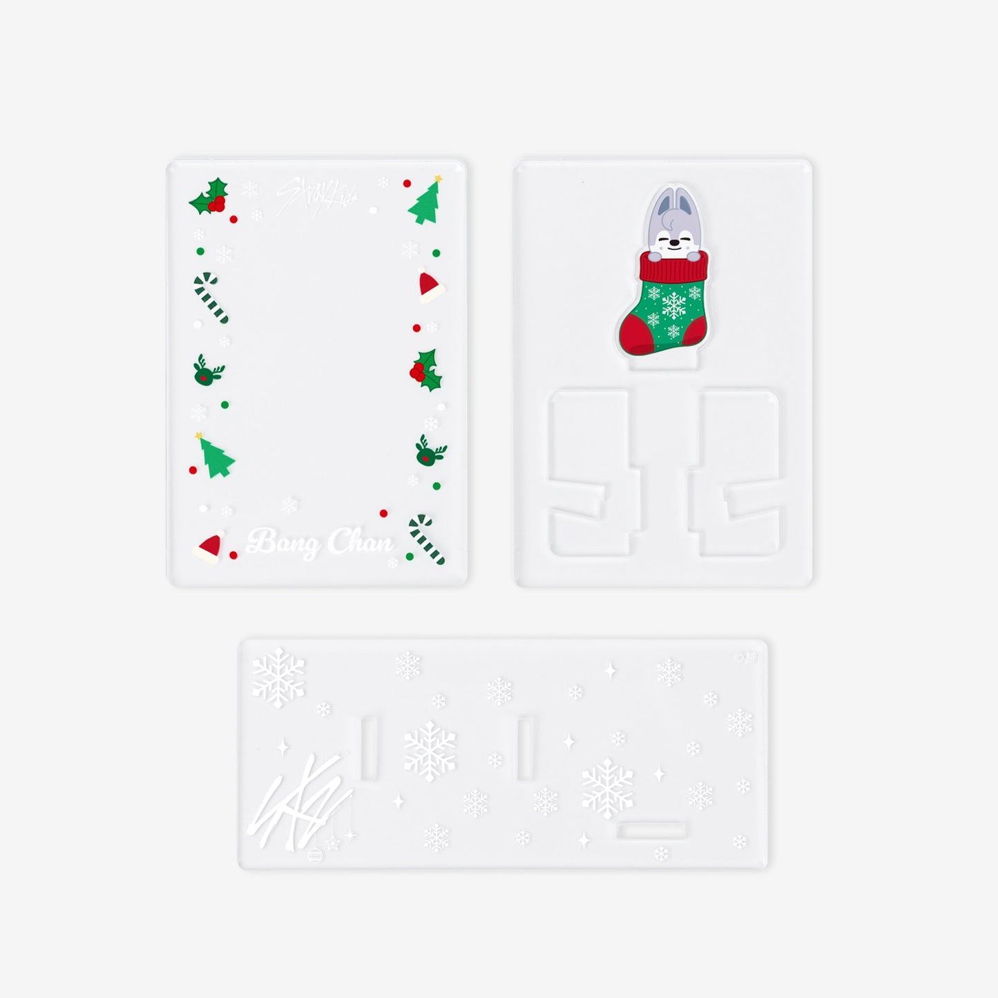 ACRYLIC PHOTO CARD FRAME - Wolf Chan / Stray Kids『Xmas POPUP STORE 2023』